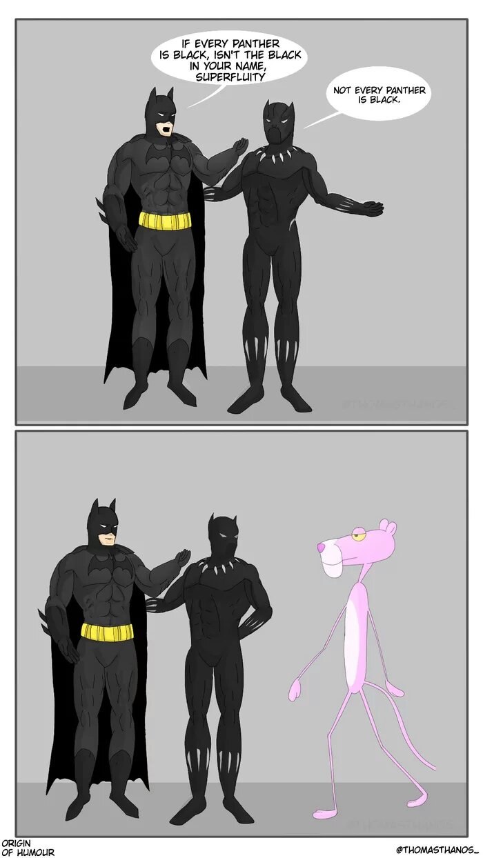 Pink Panther Good One Meme