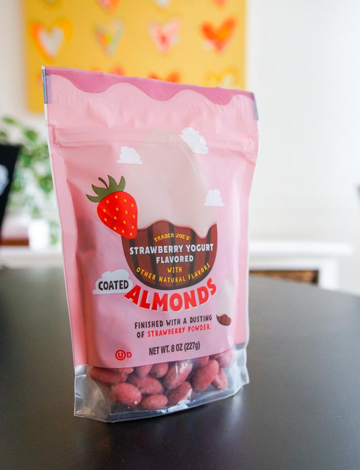 The Strawberry Yogurt Flavored Almonds are pure fire r/traderjoes