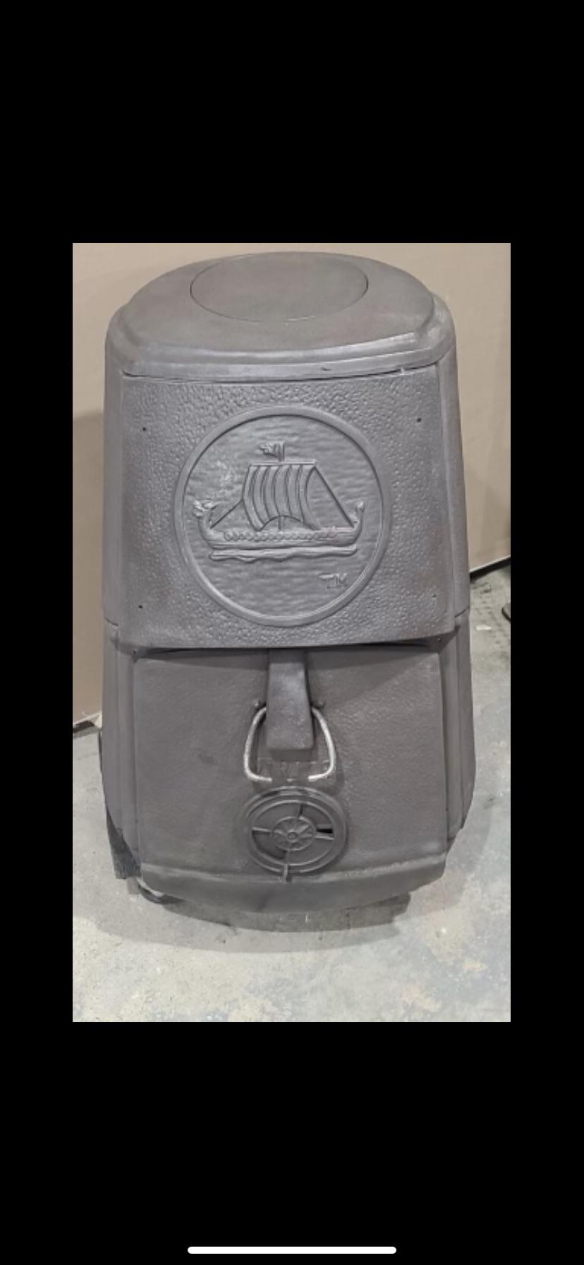 This is a Viking wood burning stove. Do not know much else about it