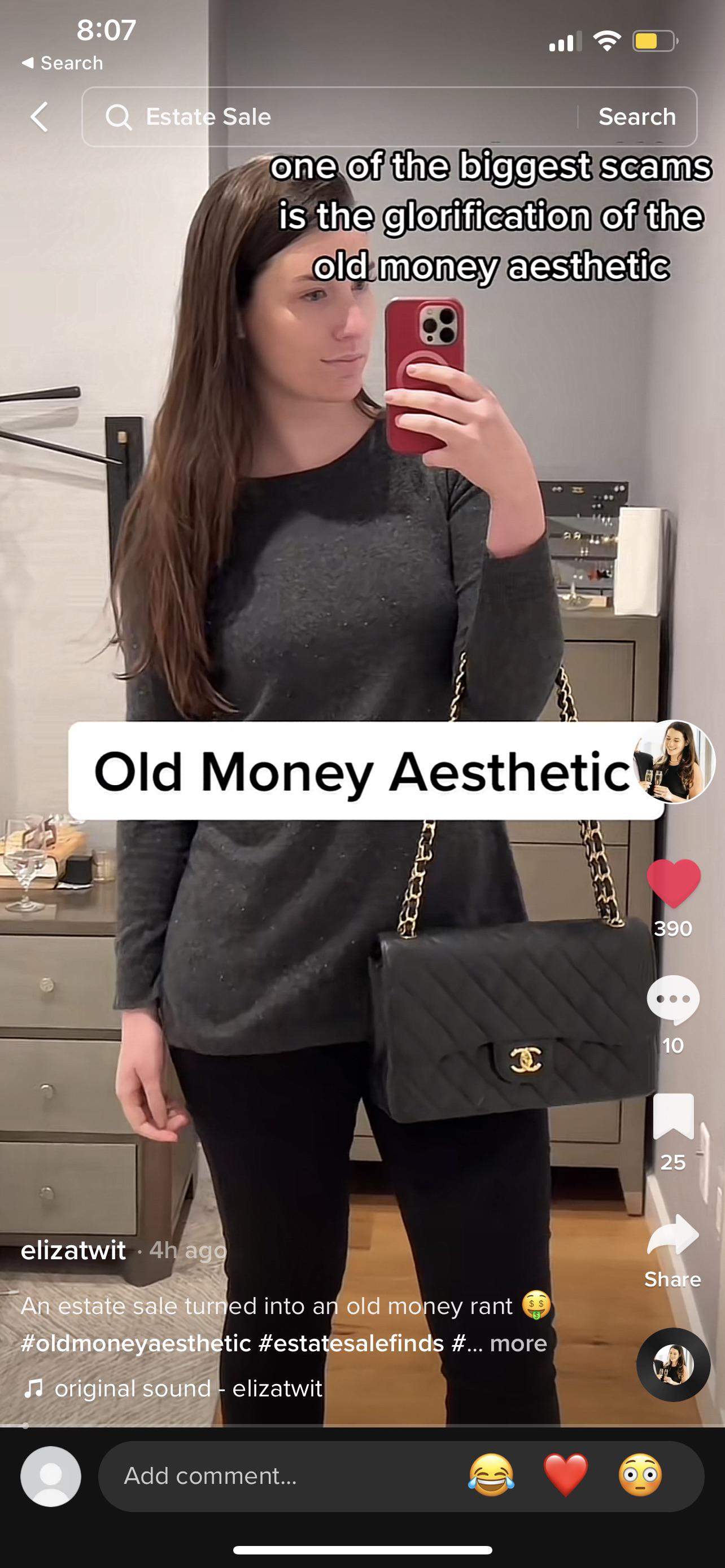 Old money aesthetic r/NYCinfluencersnark