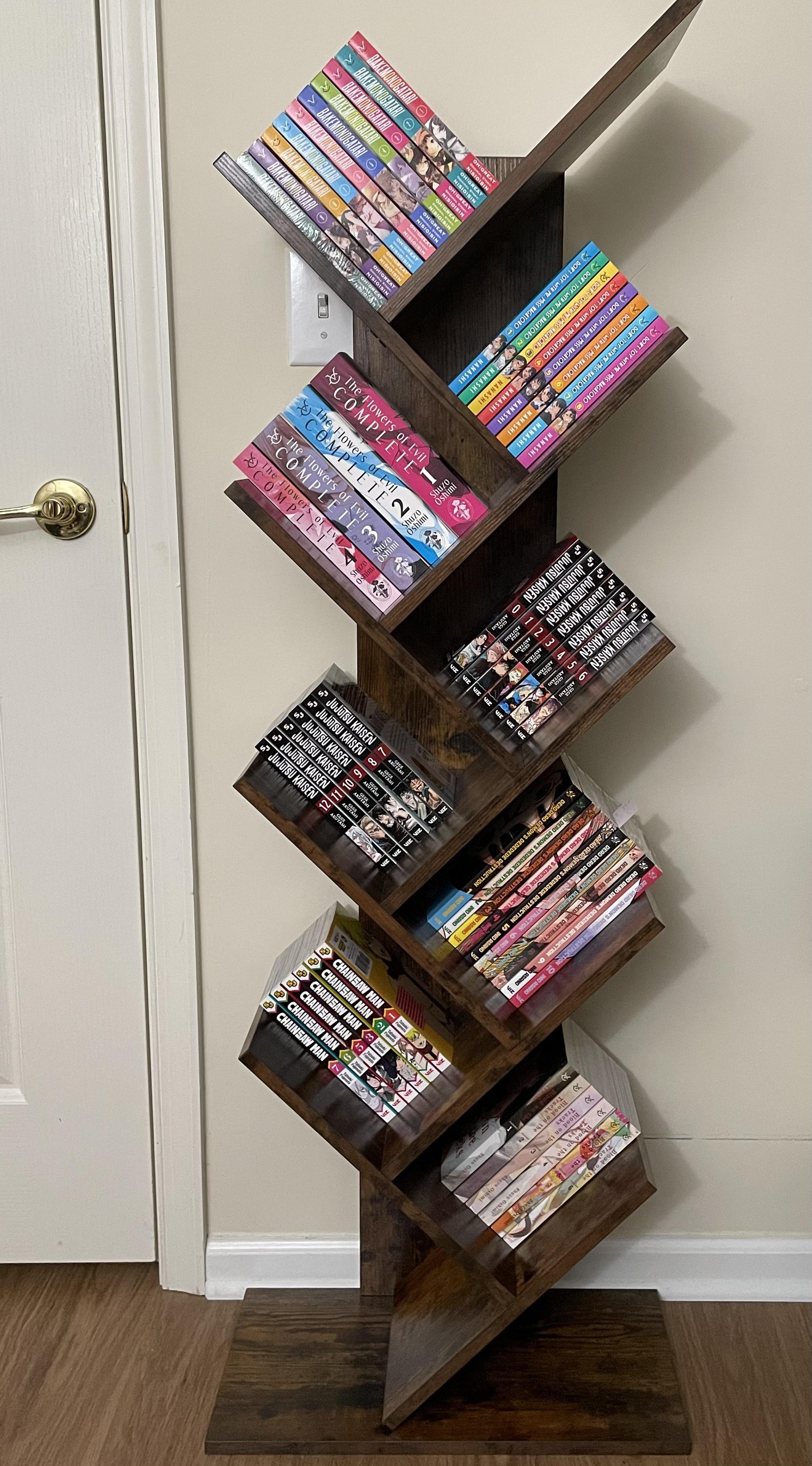In love with this tree manga bookshelf I just got r/manga