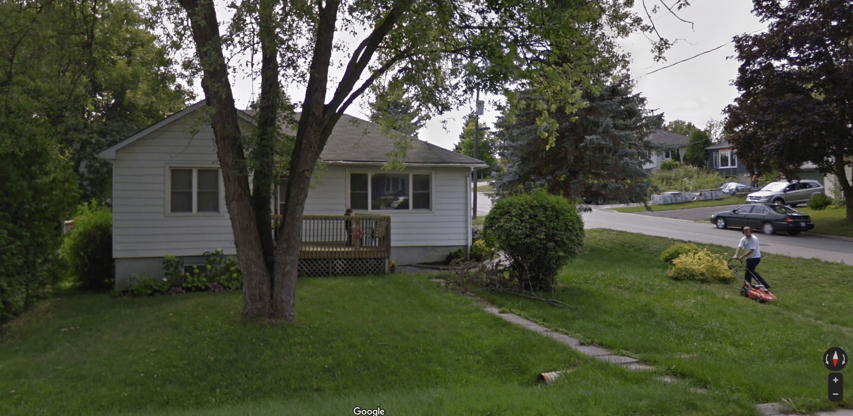 Street View Of My House Was looking at my old house using street view. Went back to August 2015