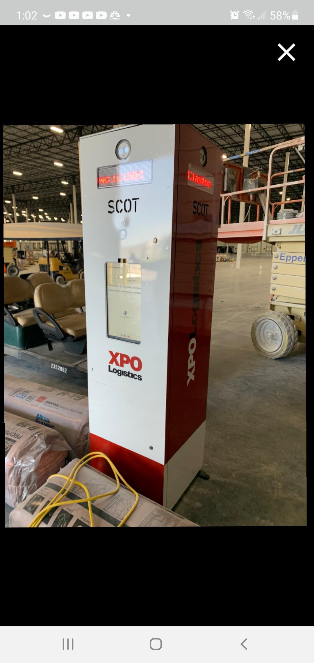 SCOT will be present at the XPO Logistics facilities... XPO Logistics