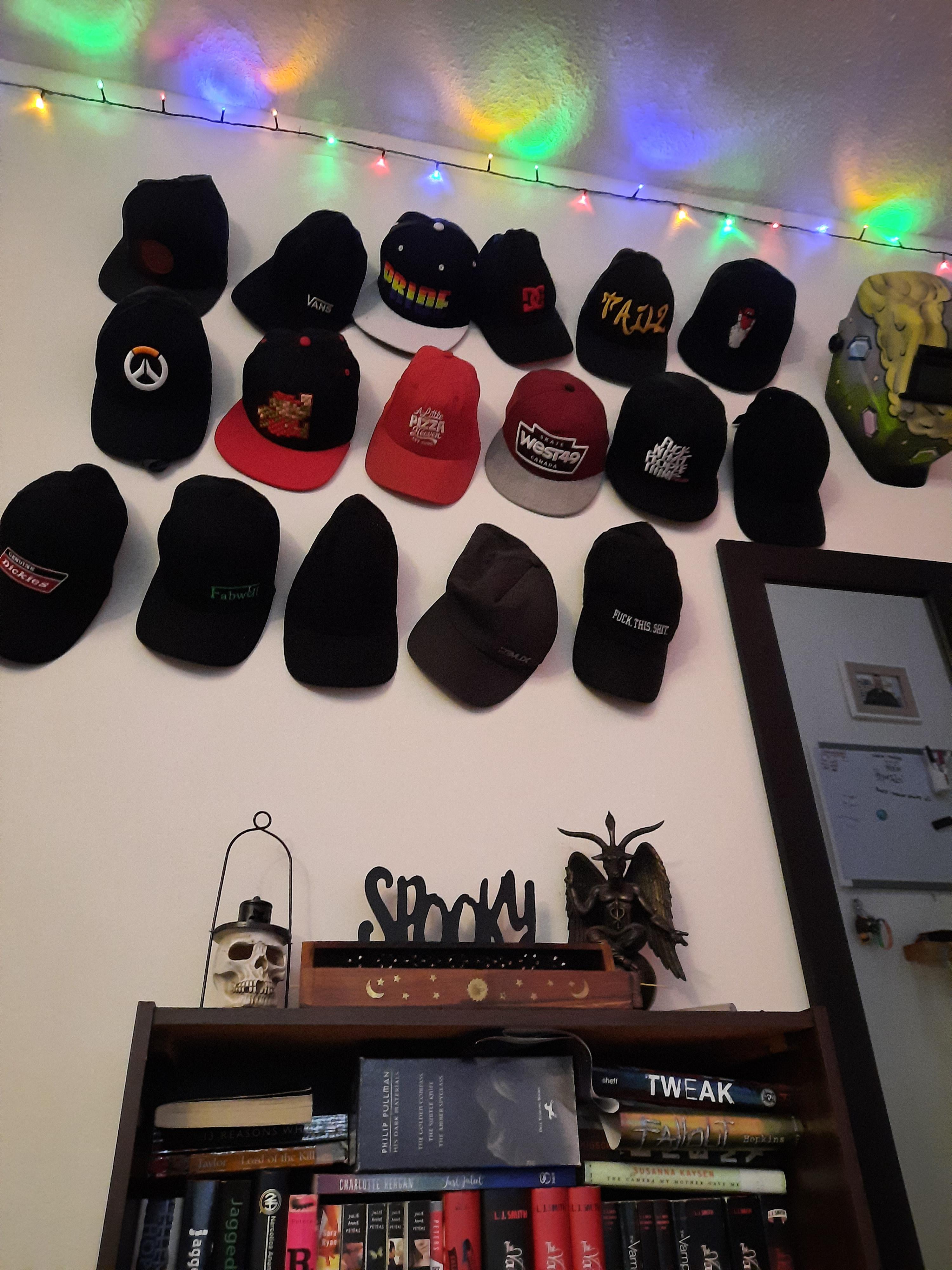 My growing hat collection hats