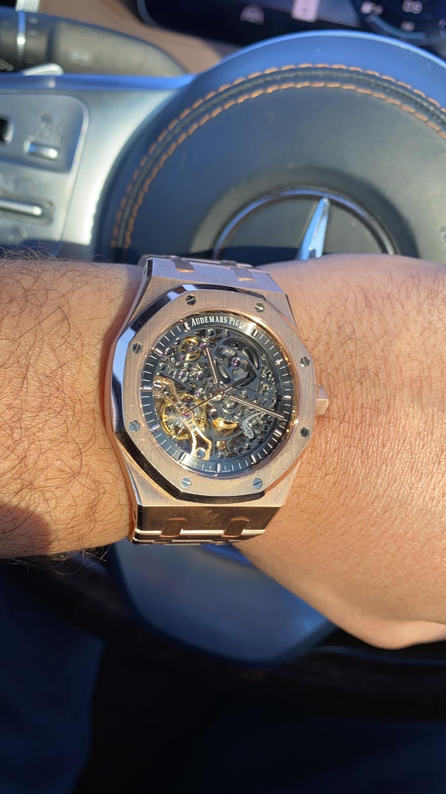[Audemars Piguet] Royal Oak Double Balance Wheel Openworked, 47 OFF