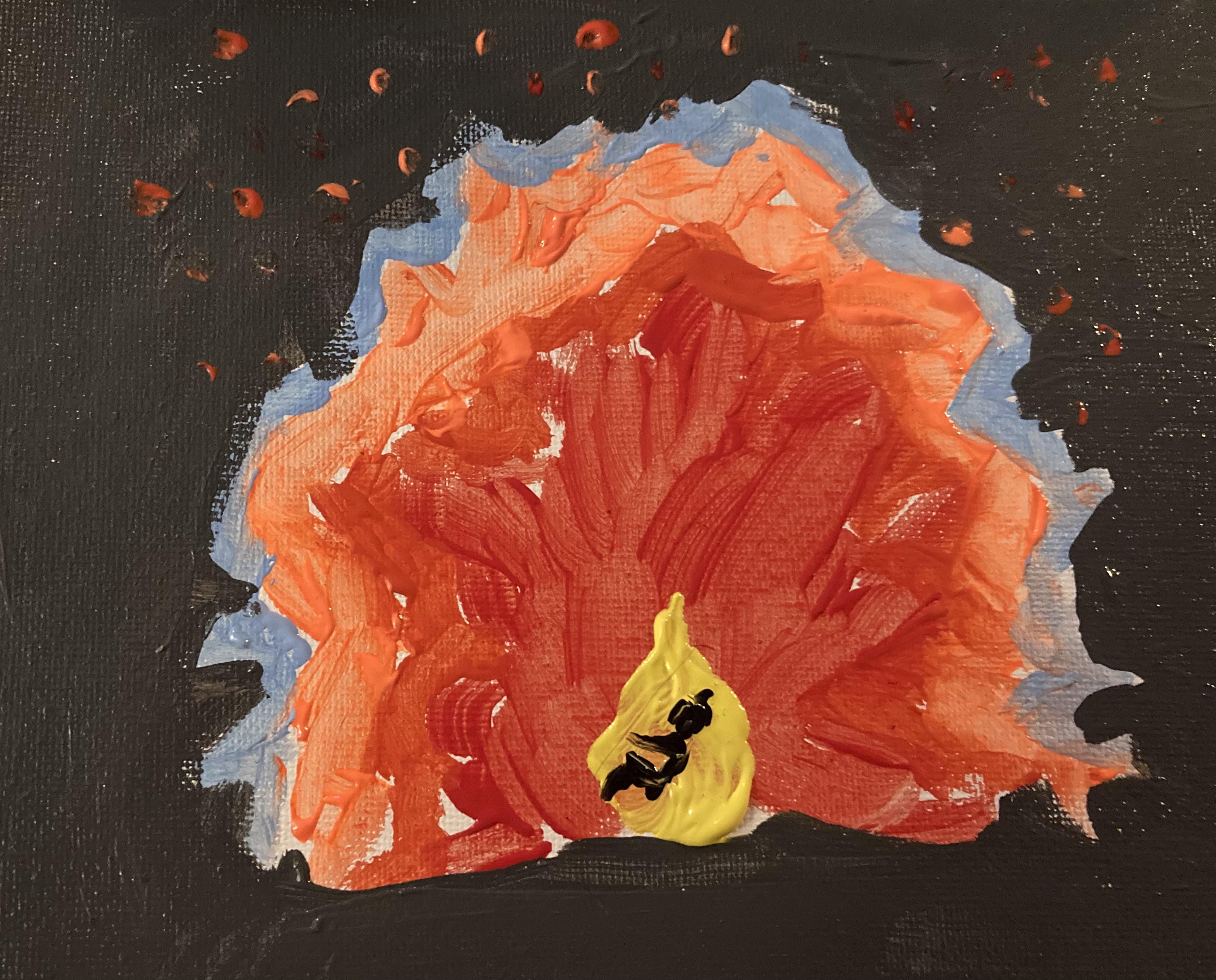 Painting a flare up. r/Endo