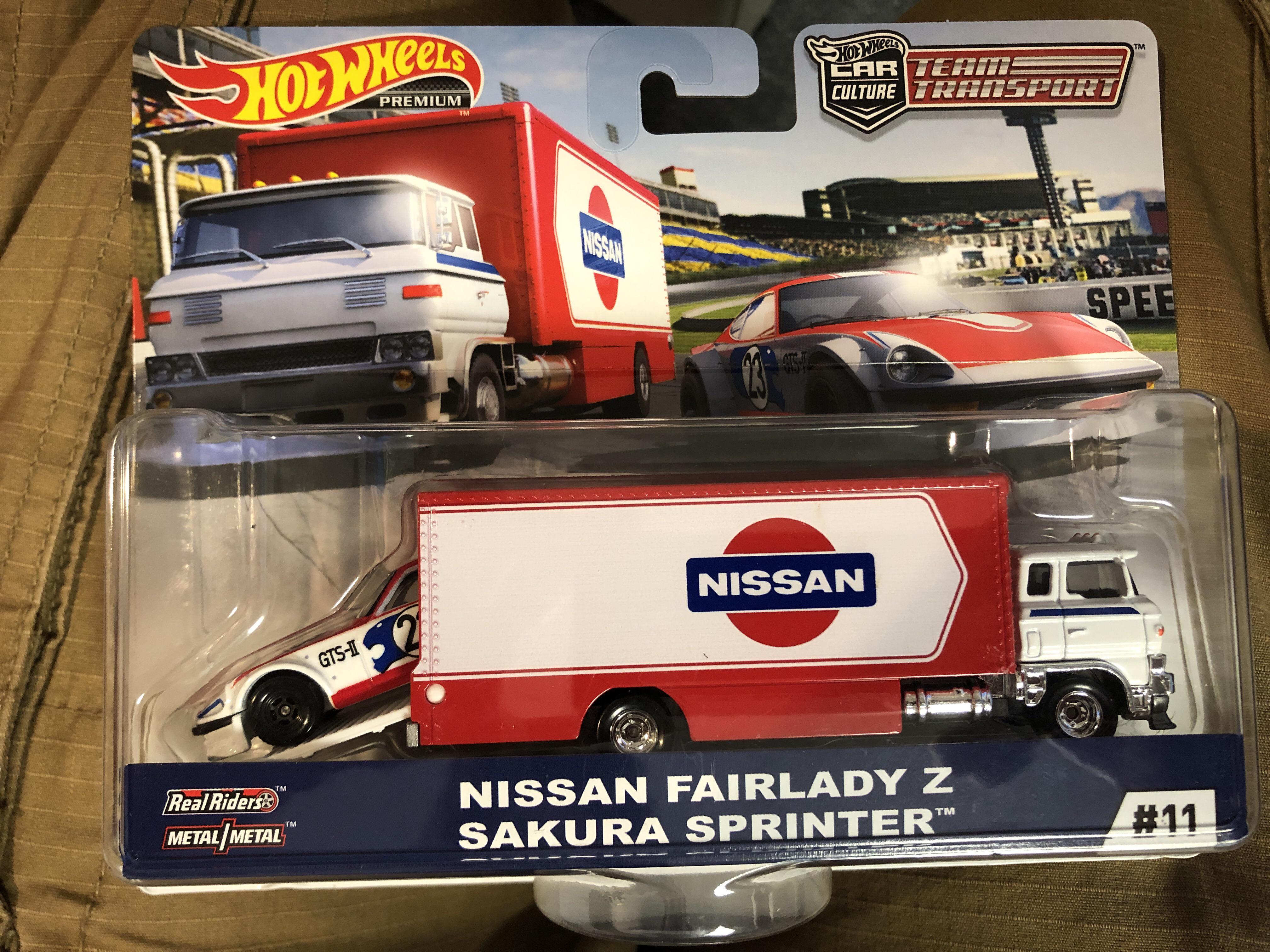 Fairlady Z Team Transport r/HotWheels