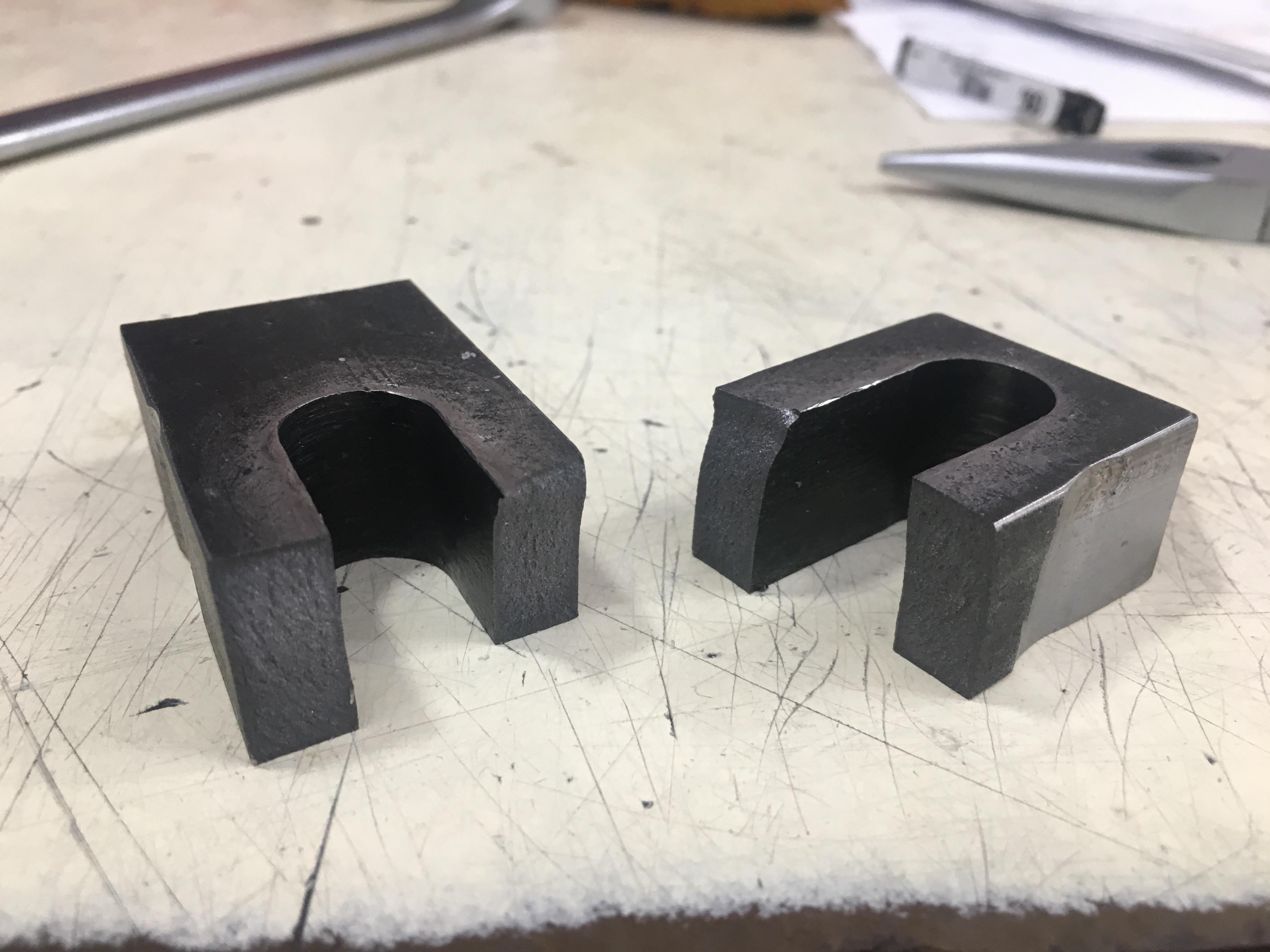 A toe clamp from work .875” thick r/Chinesium