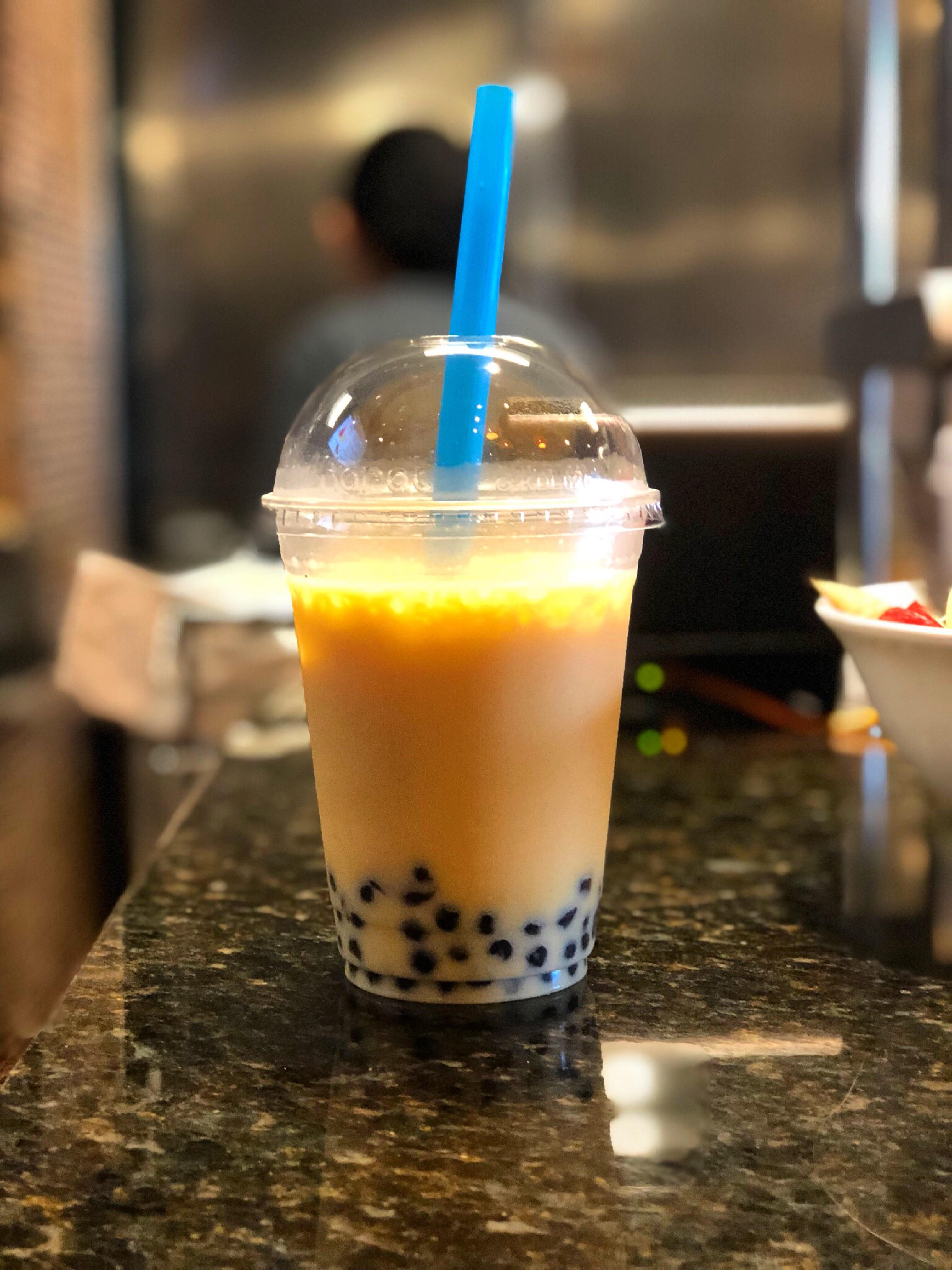 [I Ate] (or drank) mango boba tea r/food