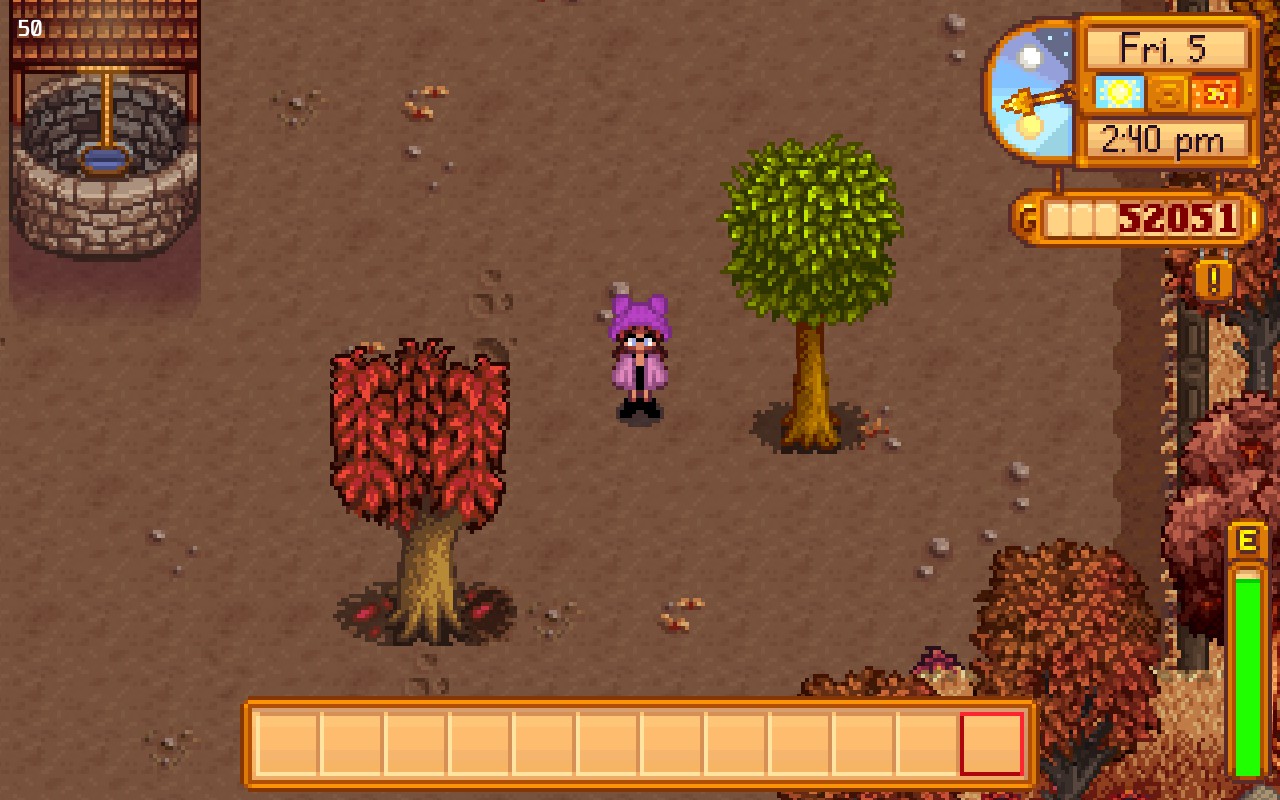 Why wont my fruit trees yield?? I've shaken them and cleared the area