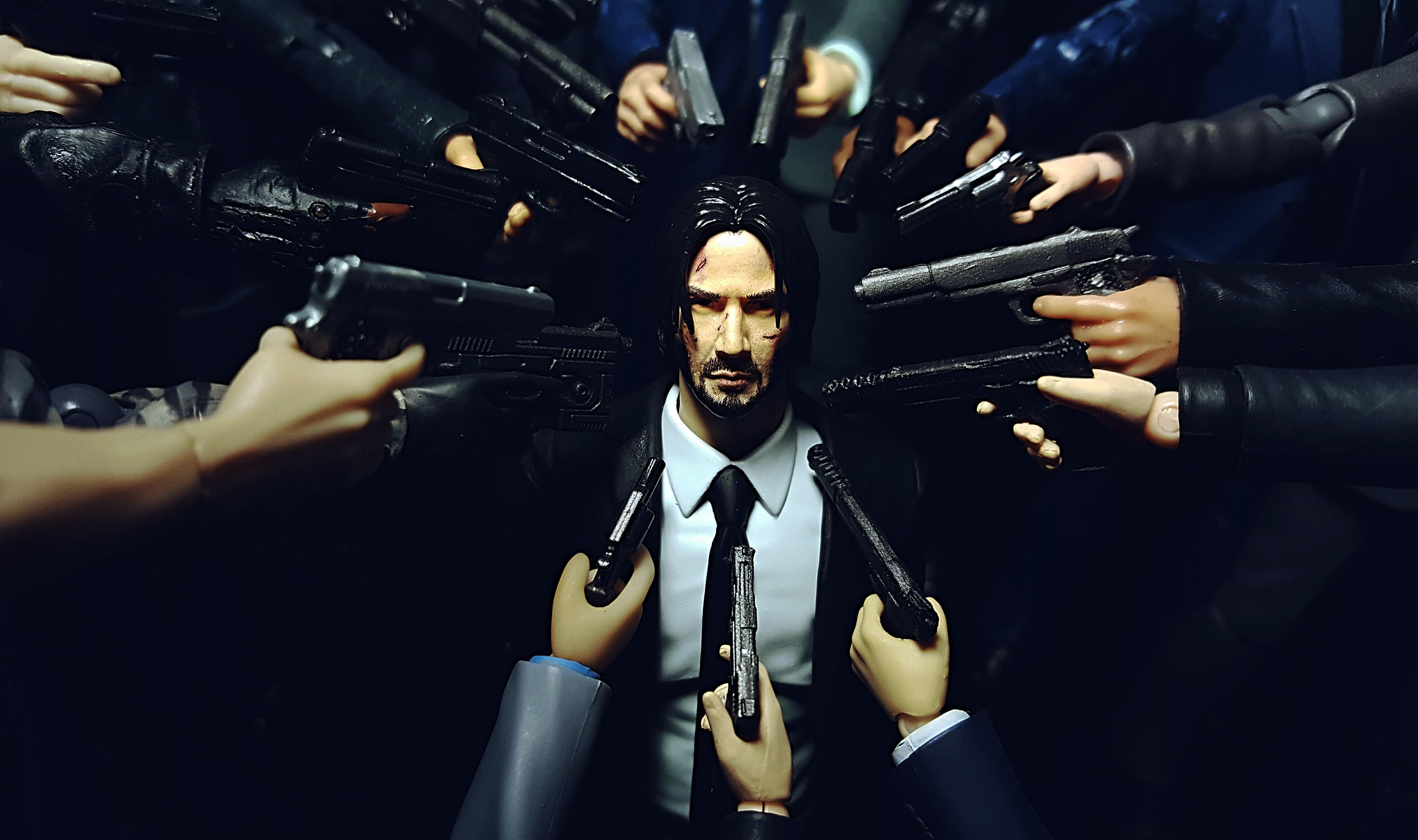 Recreated the John wick 2 poster. Hope you all like! (My first post on