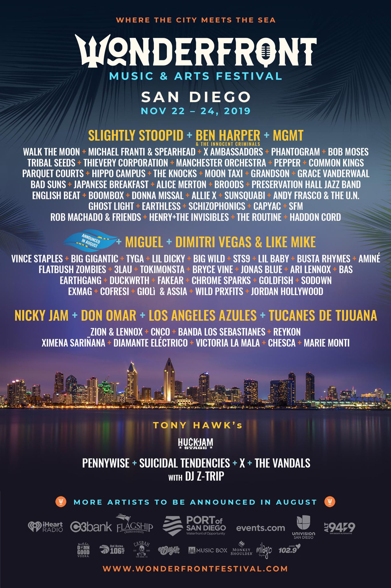 wonderfront festival 2023 lineup Wonderfront Lineup Coachella