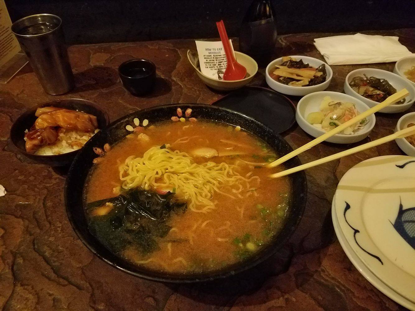 Spicy Miso Ramen Domo Japanese Country Style Denver, CO r/ramen