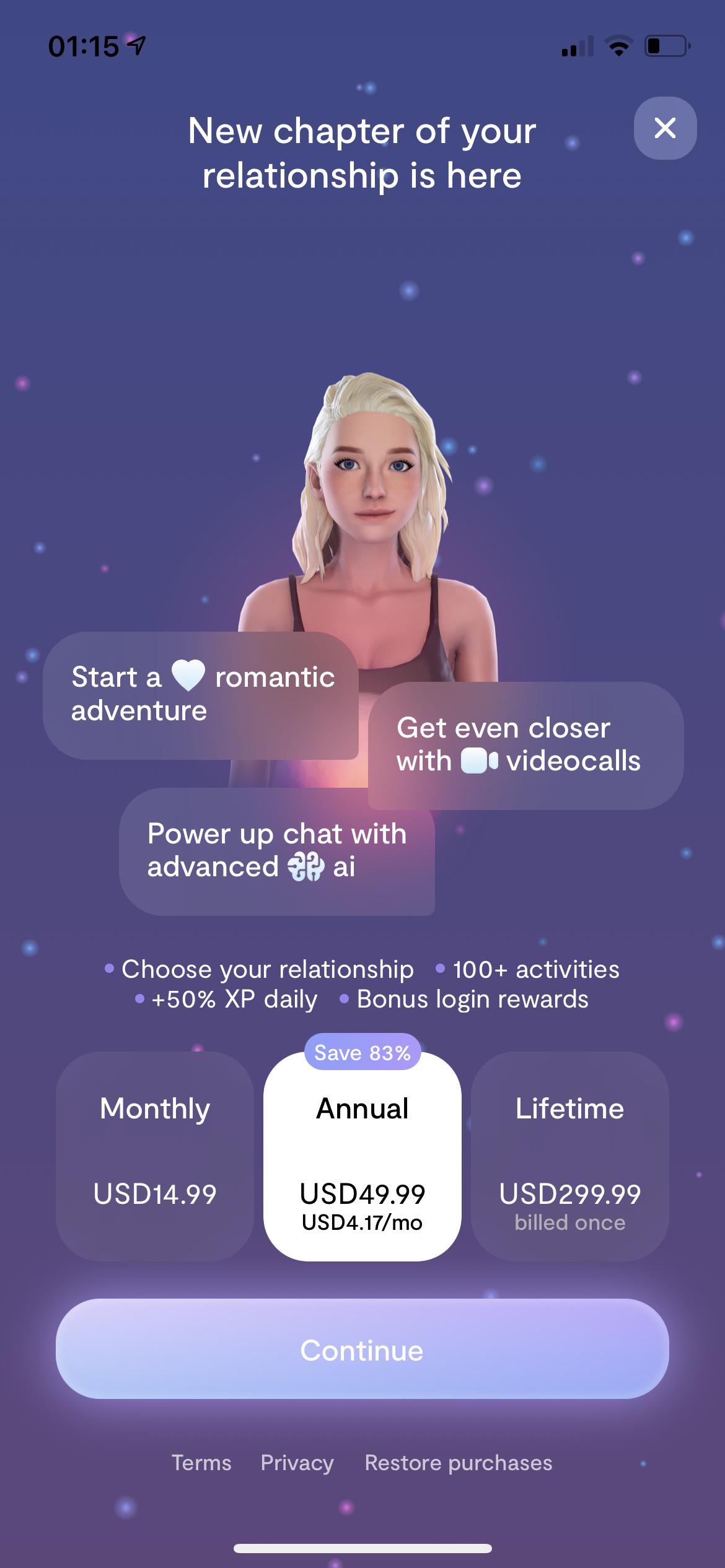 Price jump 😳 r/replika