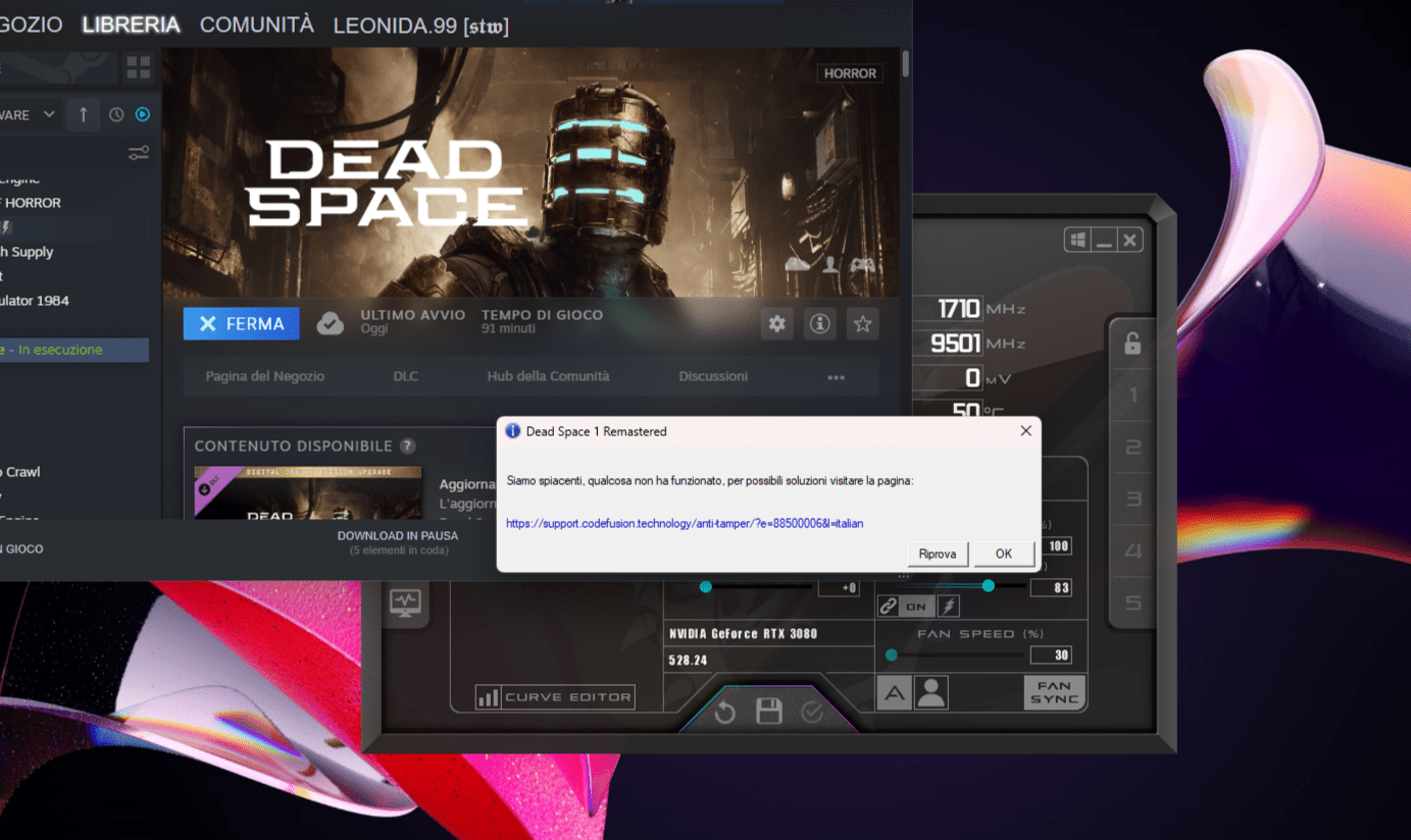 Denuvo antitamper locked me out of the game I've literally bought on