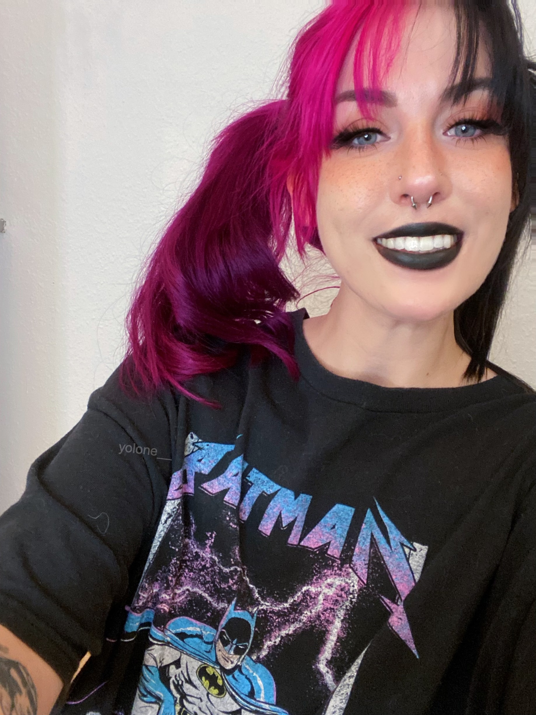 Missing my split coloured hair 😍 r/Faces