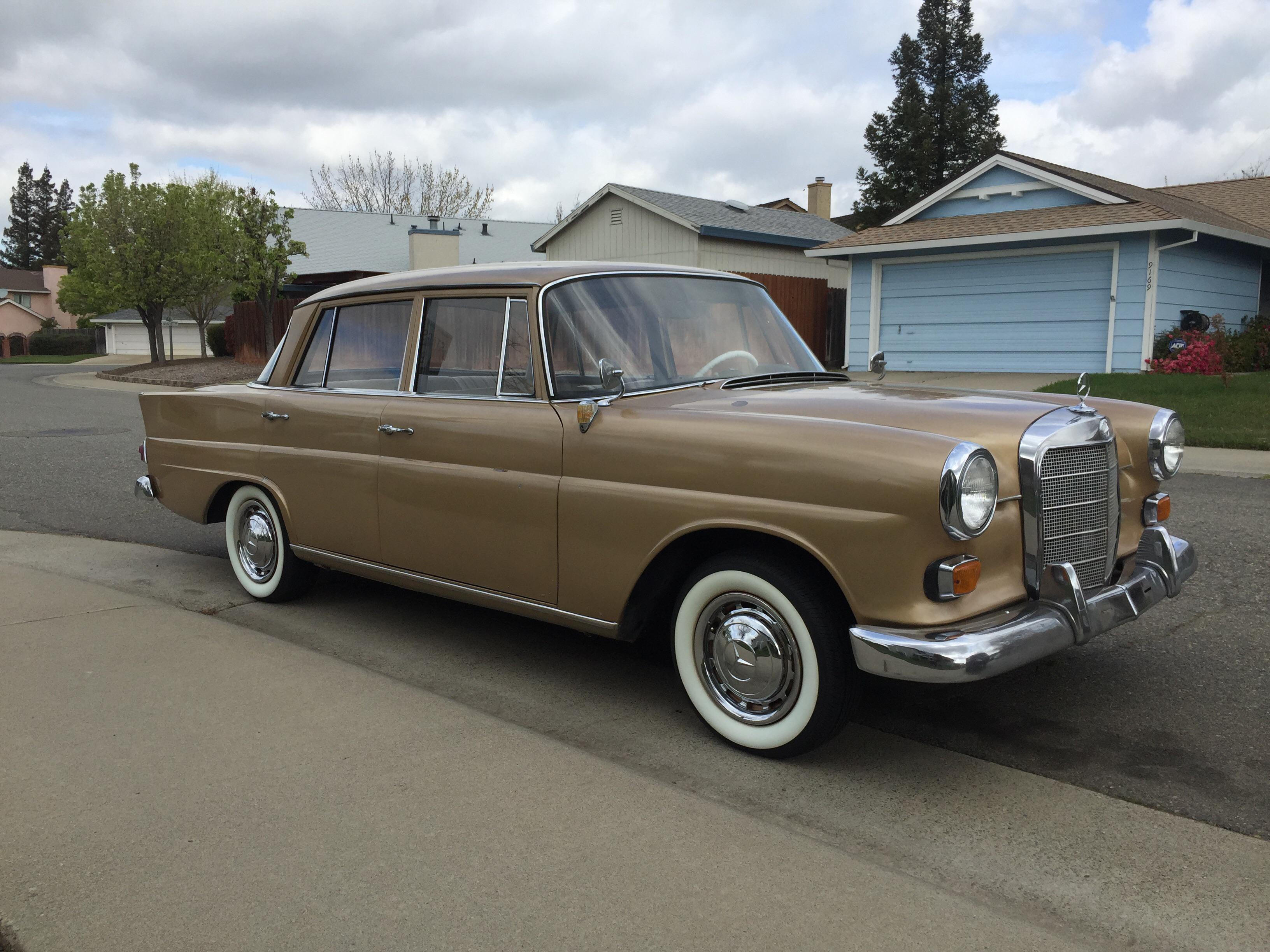 My 62 Mercedes 190c projectcar