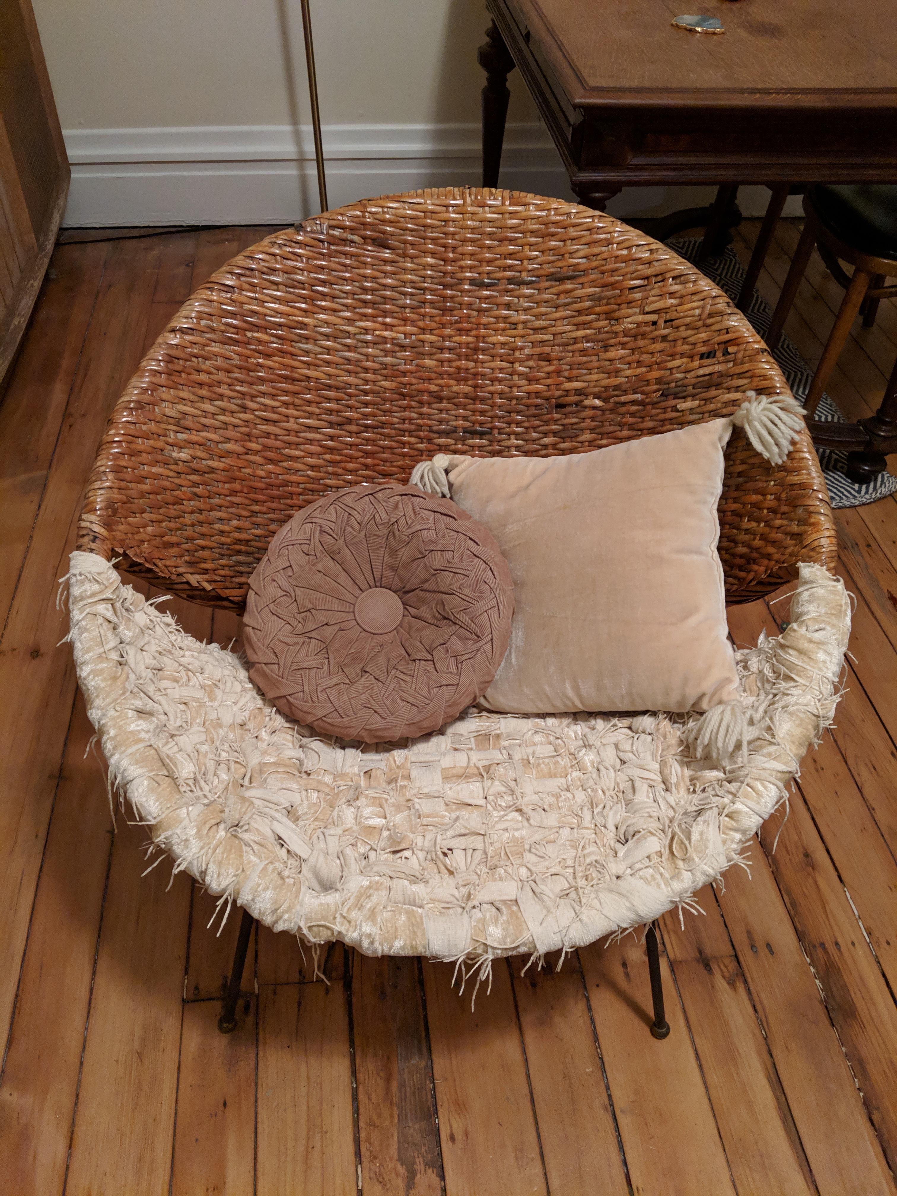 Not sure if this counts, but I scored this groovy chair for dirt cheap