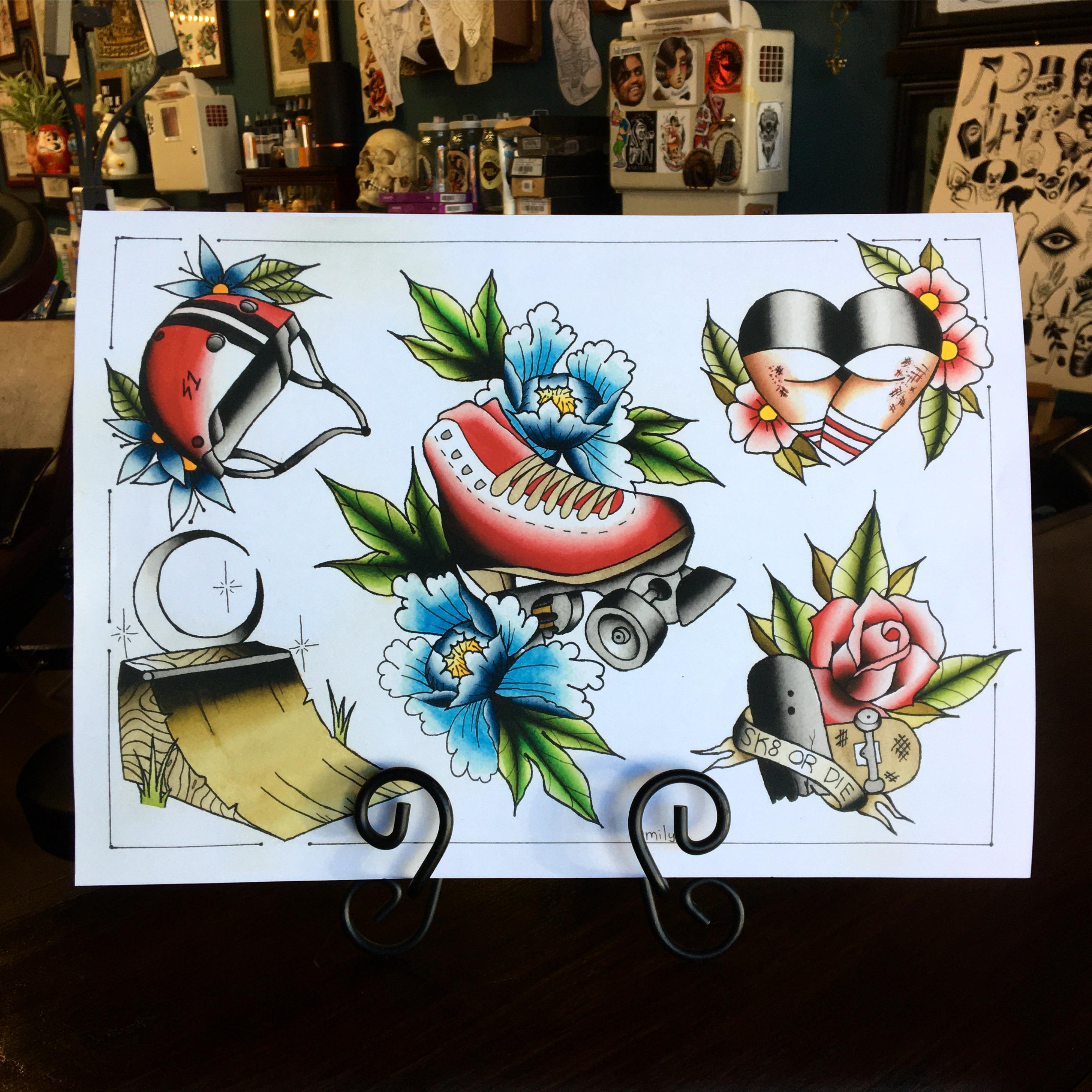 Rollerskating Flash Sheet That I Painted! : R/Rollerskating 2913_x_2913_jpg