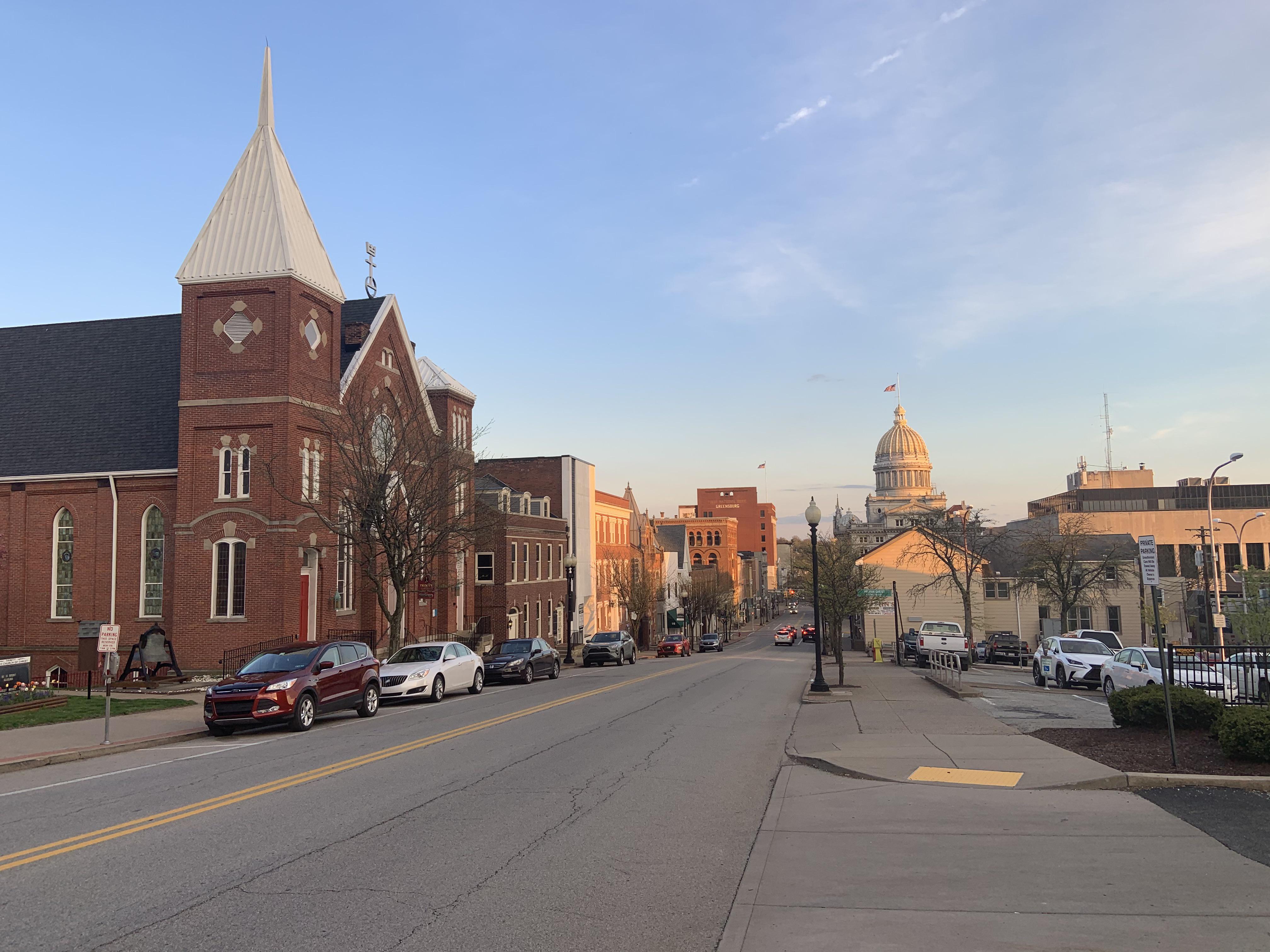 Greensburg, PA. Make sure to get out and enjoy the nice weather before