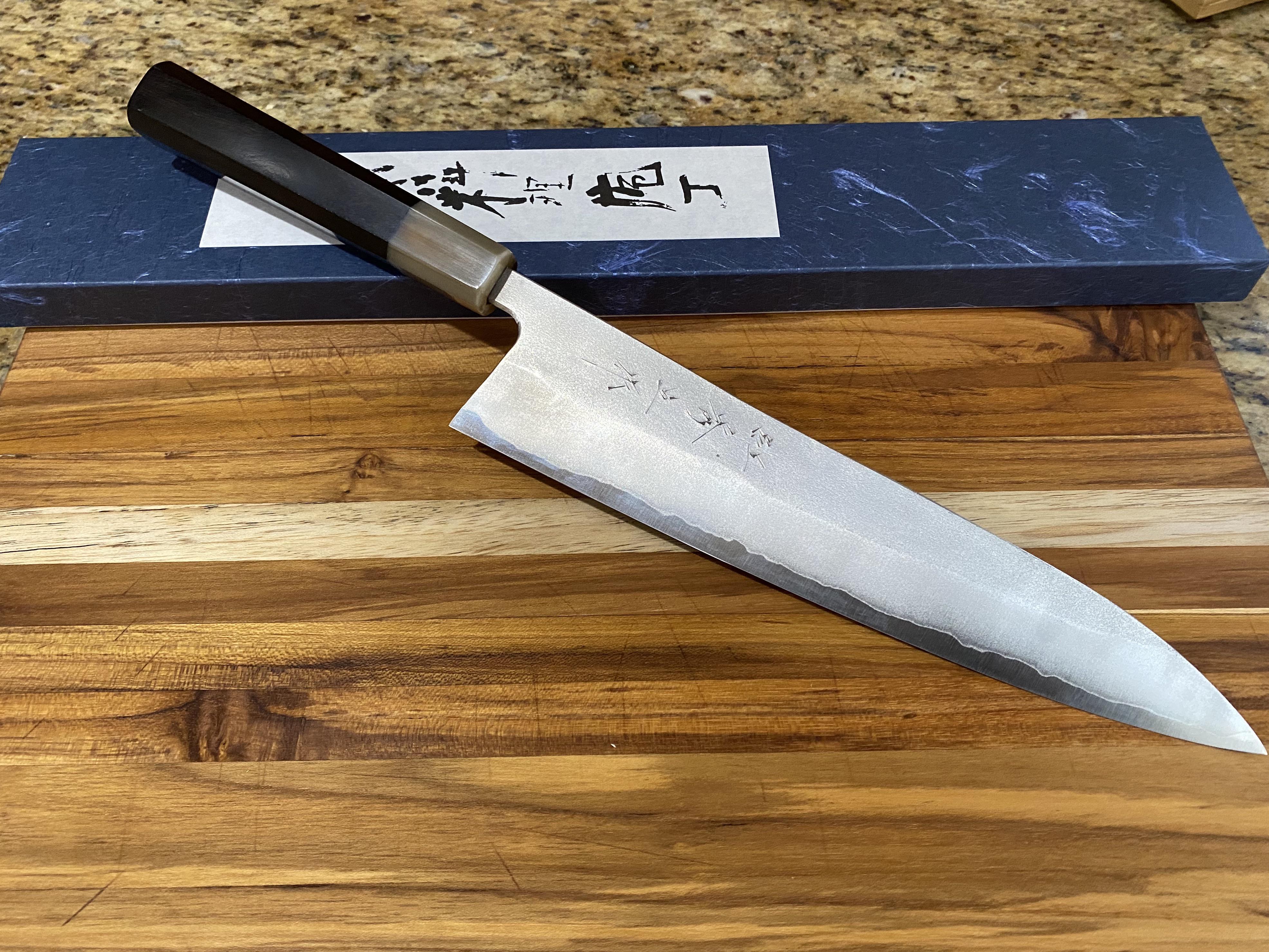 NKD Tanaka Ginsan 240mm Gyuto r/chefknives