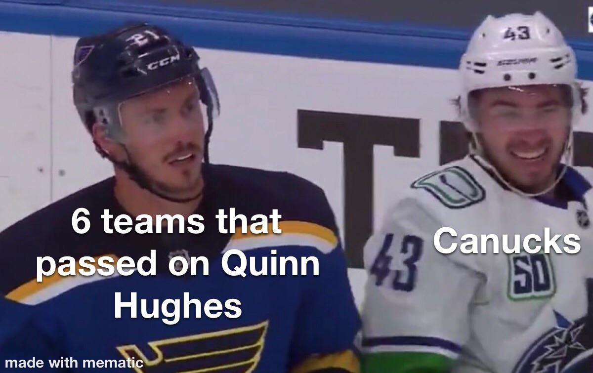 They be punching the air right now r/canucks