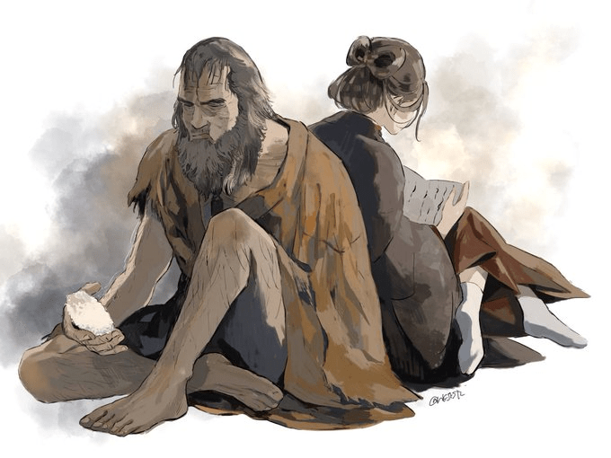 emma & sculptor fanart r/Sekiro