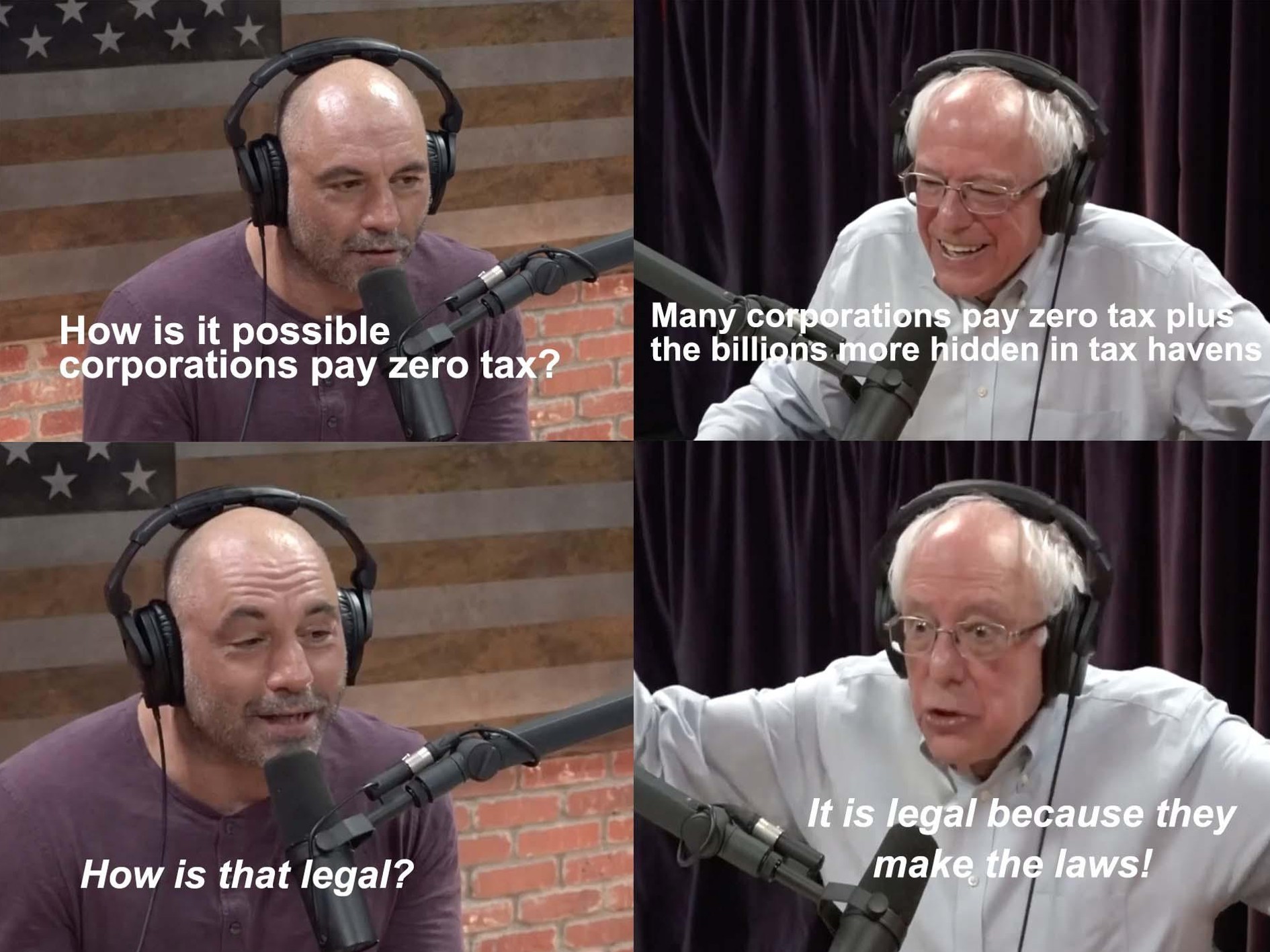 You pay more tax than Amazon. r/SandersForPresident