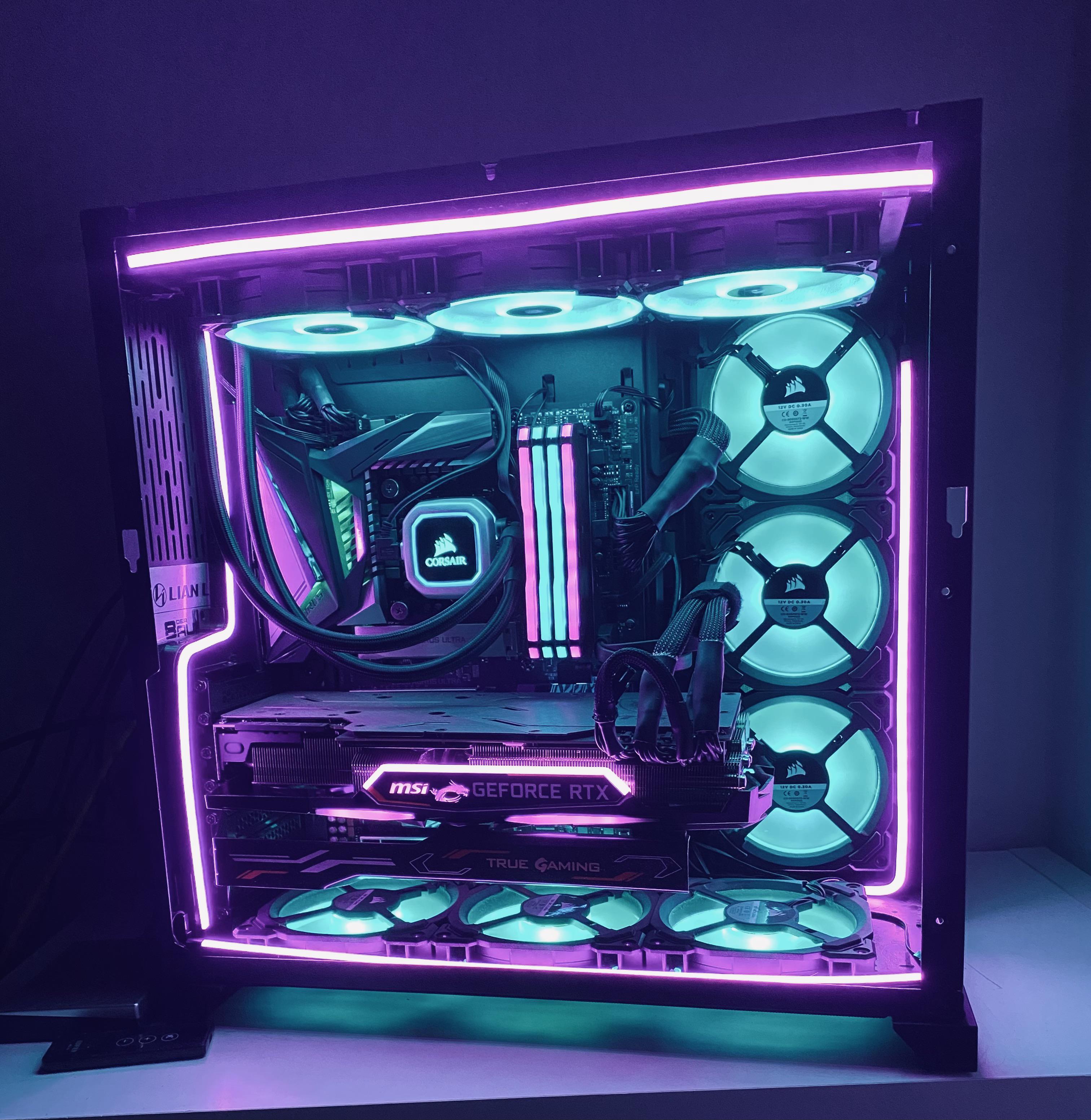 Finally found the right rgb strips to finish it off! r/pcmasterrace