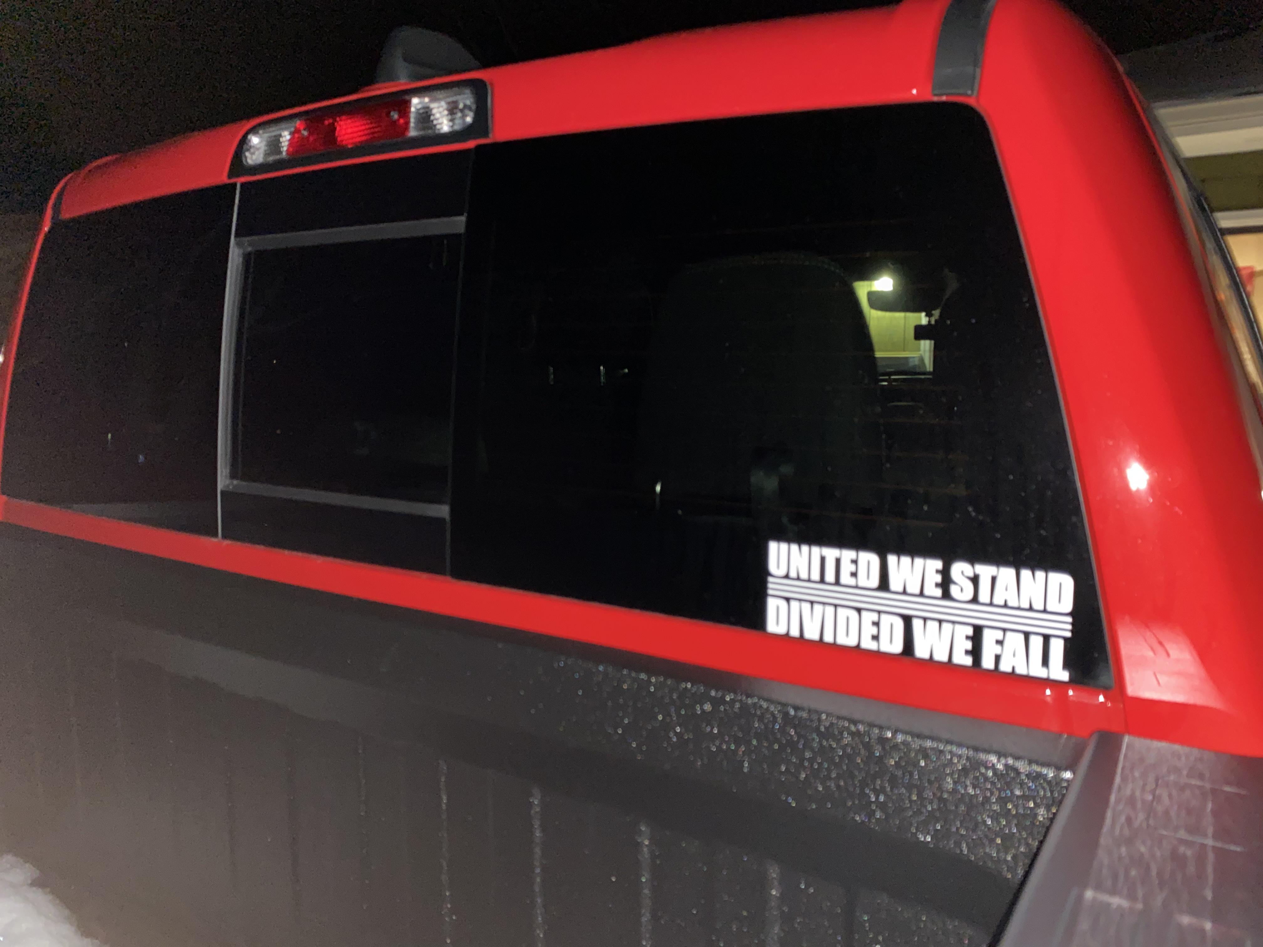 I have only 1 bumper sticker on my truck. r/Trucks