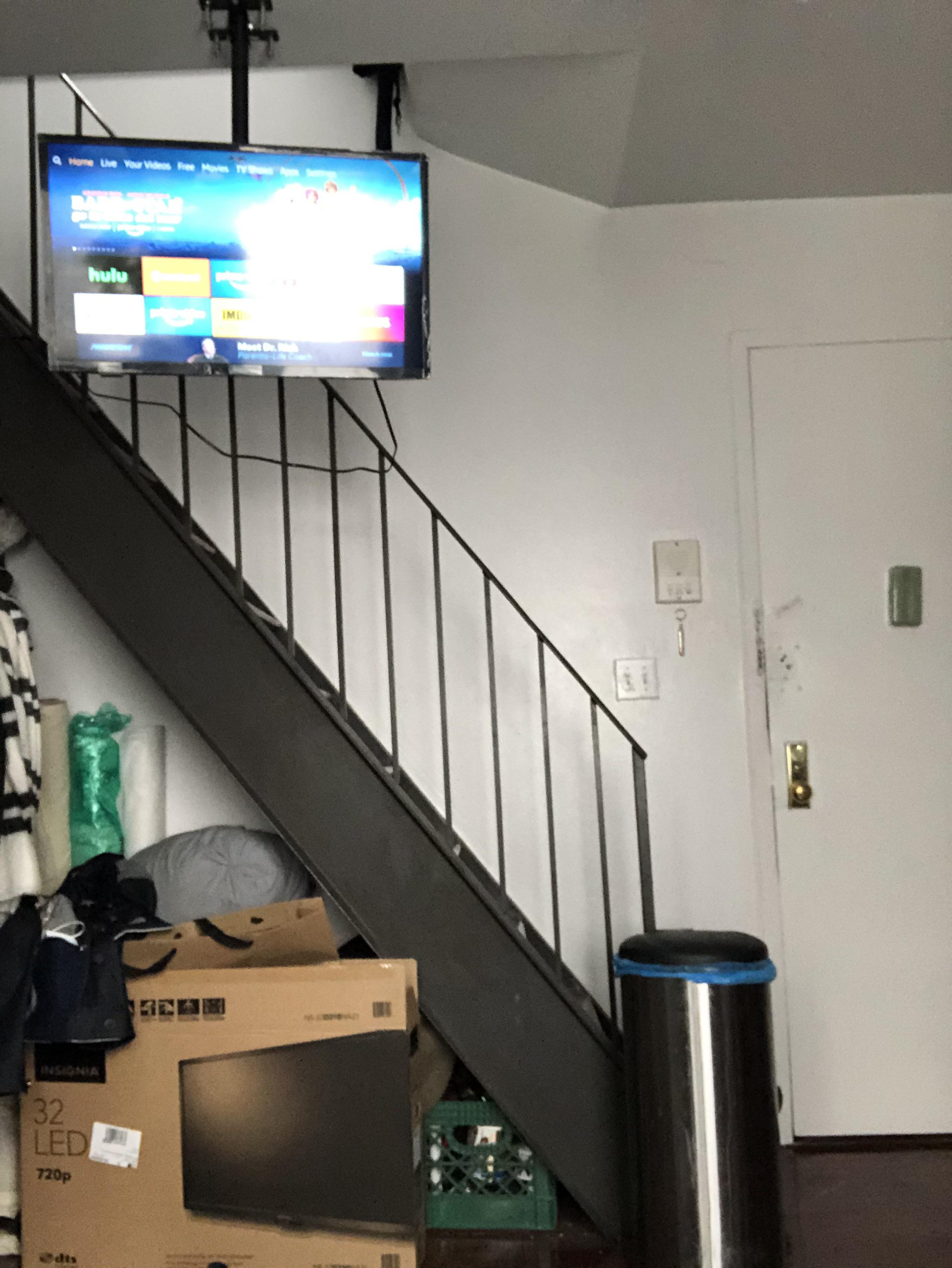 My friend got a new TV.... TVTooHigh