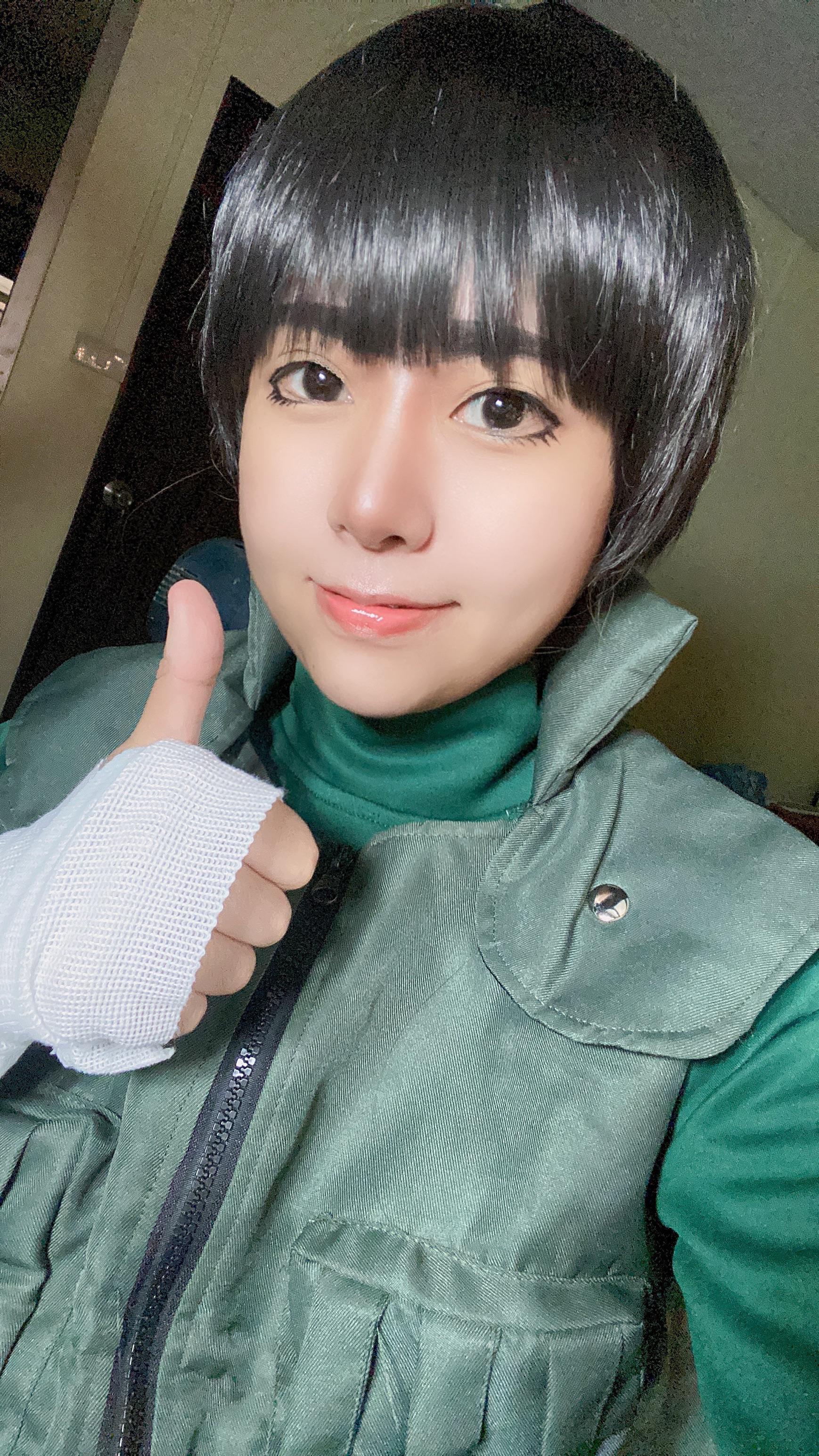 My Rock Lee cosplay!💚 r/Naruto