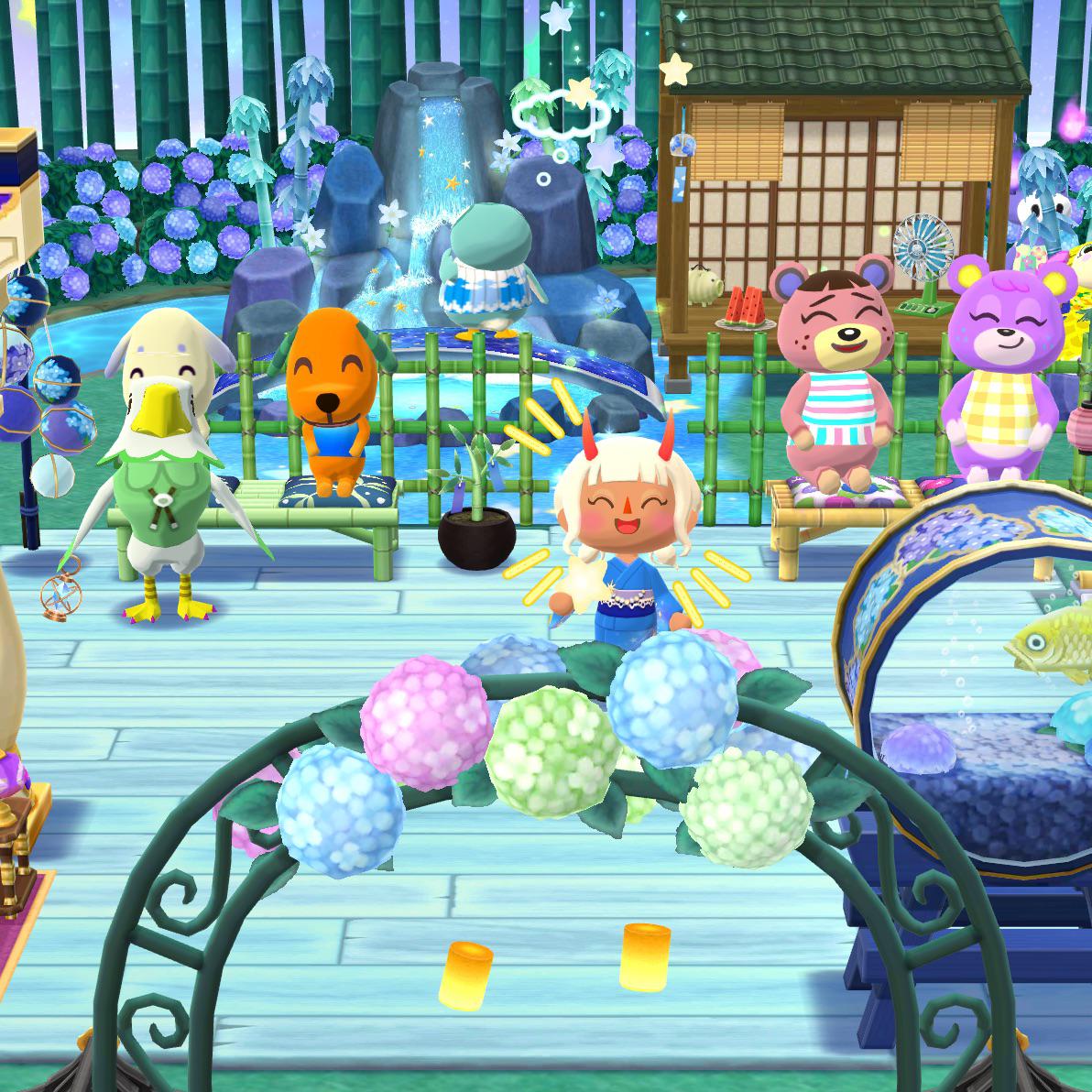 I was playing on pocket camp when I seen Ursala and Megan hanging out