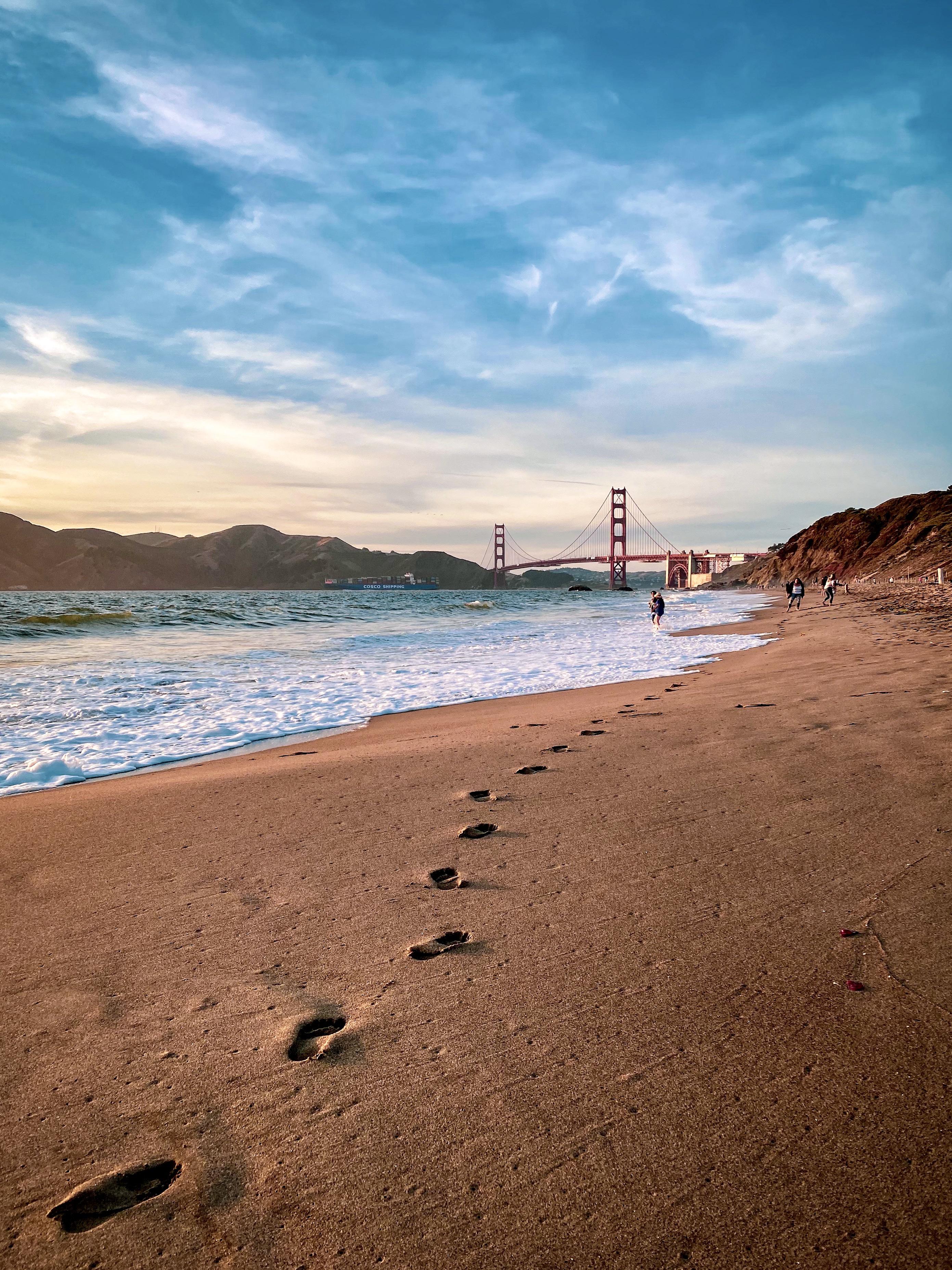 Baker beach in San Francisco r/Beachporn