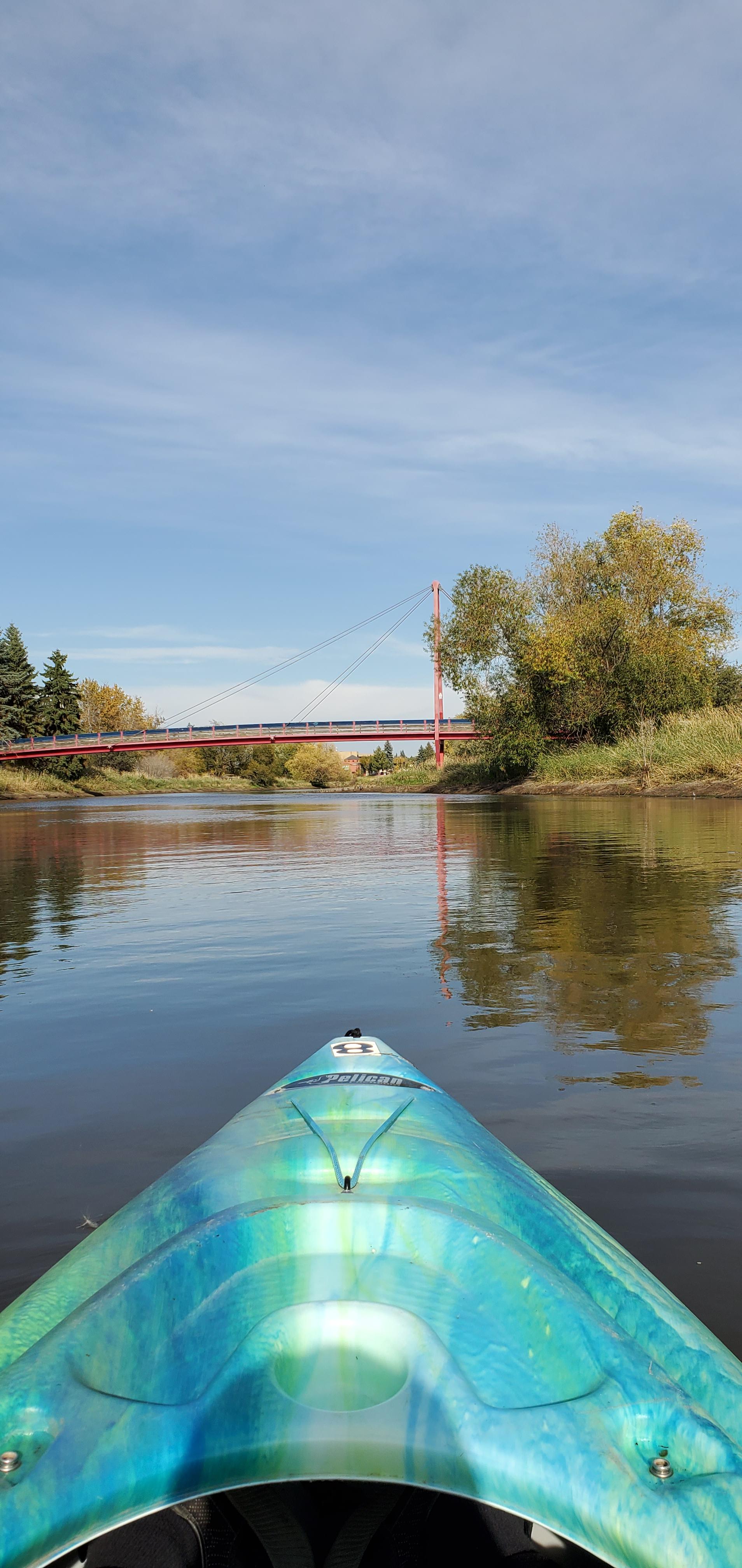 Kayaking in St. Albert r/Edmonton