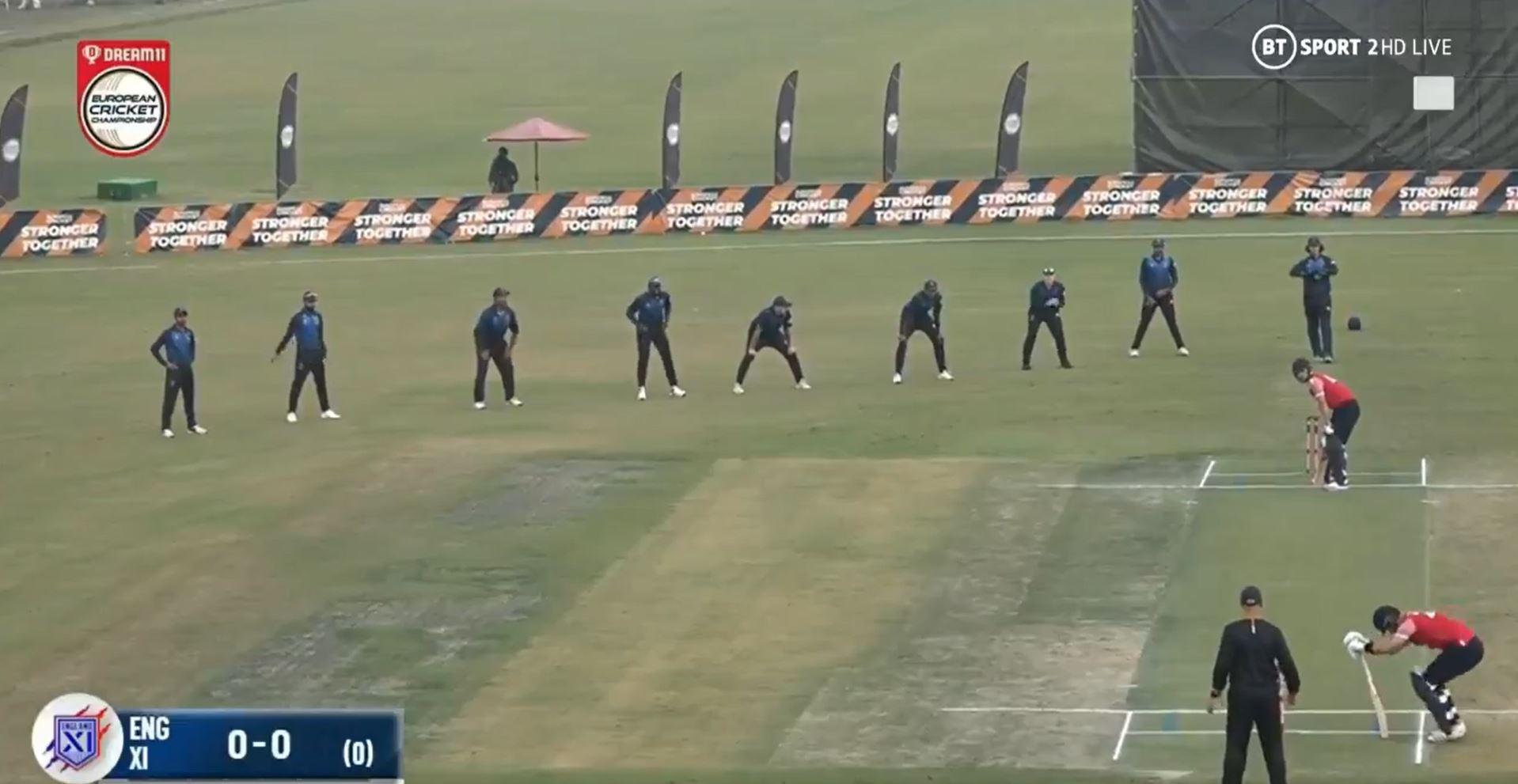 Finland begin their European Cricket Championship game against an