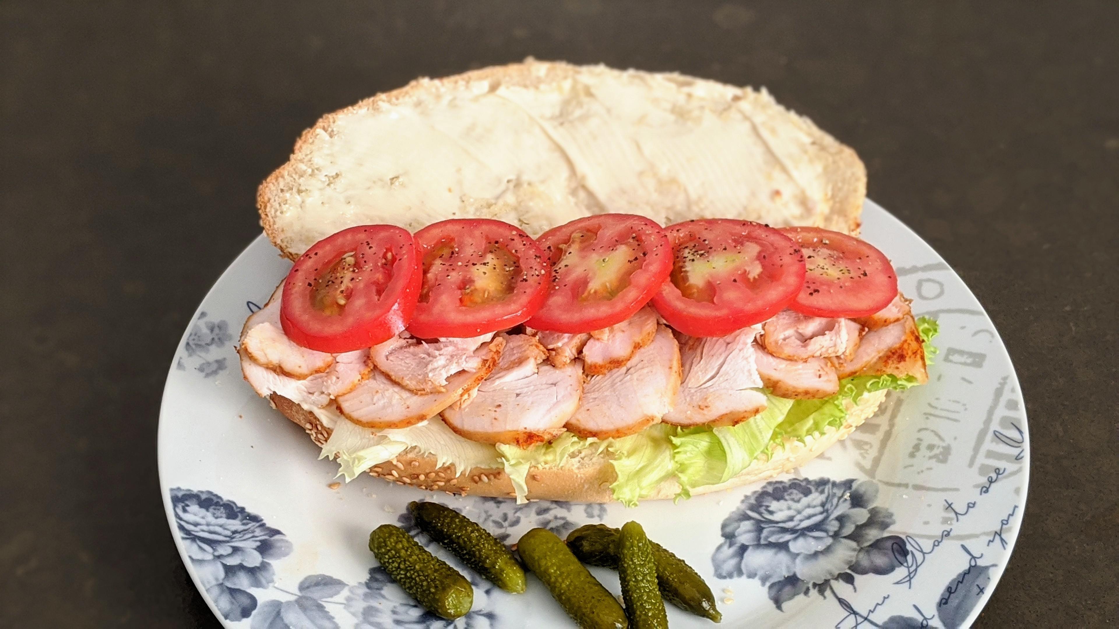 [homemade] turkey sandwich r/food
