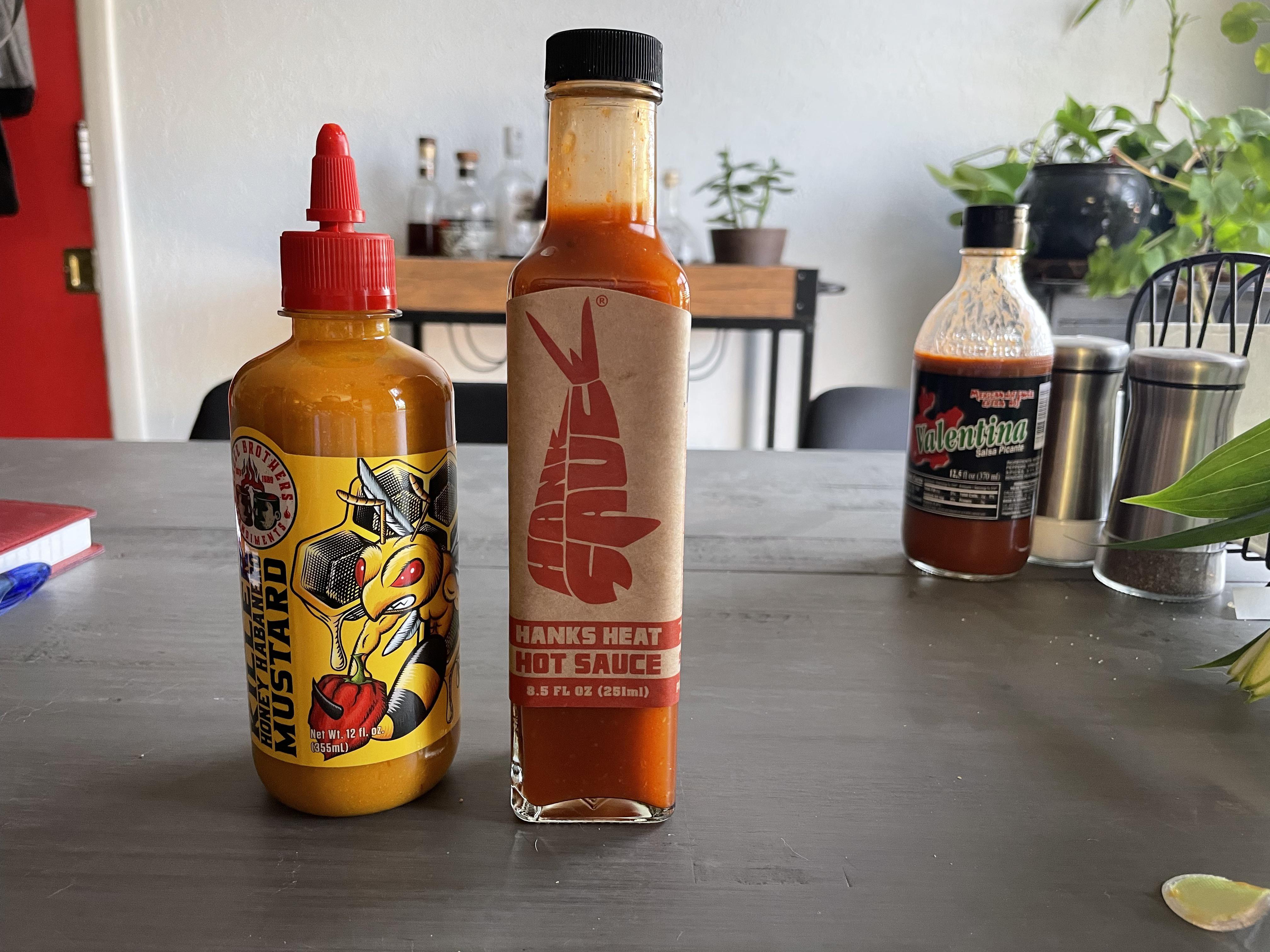 Solid Marshall’s score. The honey hab mustard is delicious. r/hotsauce