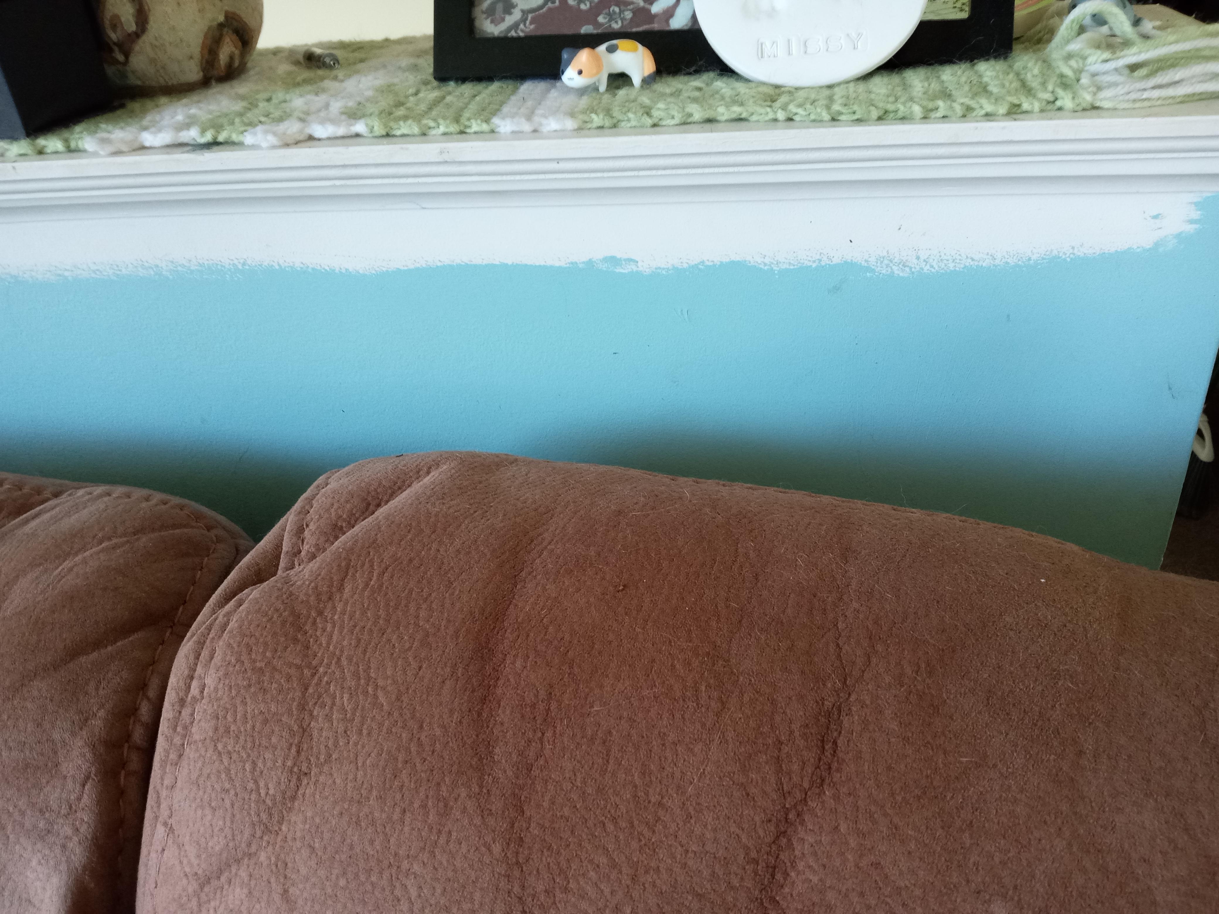 I ran out of paint and this is what's left mildlyinfuriating