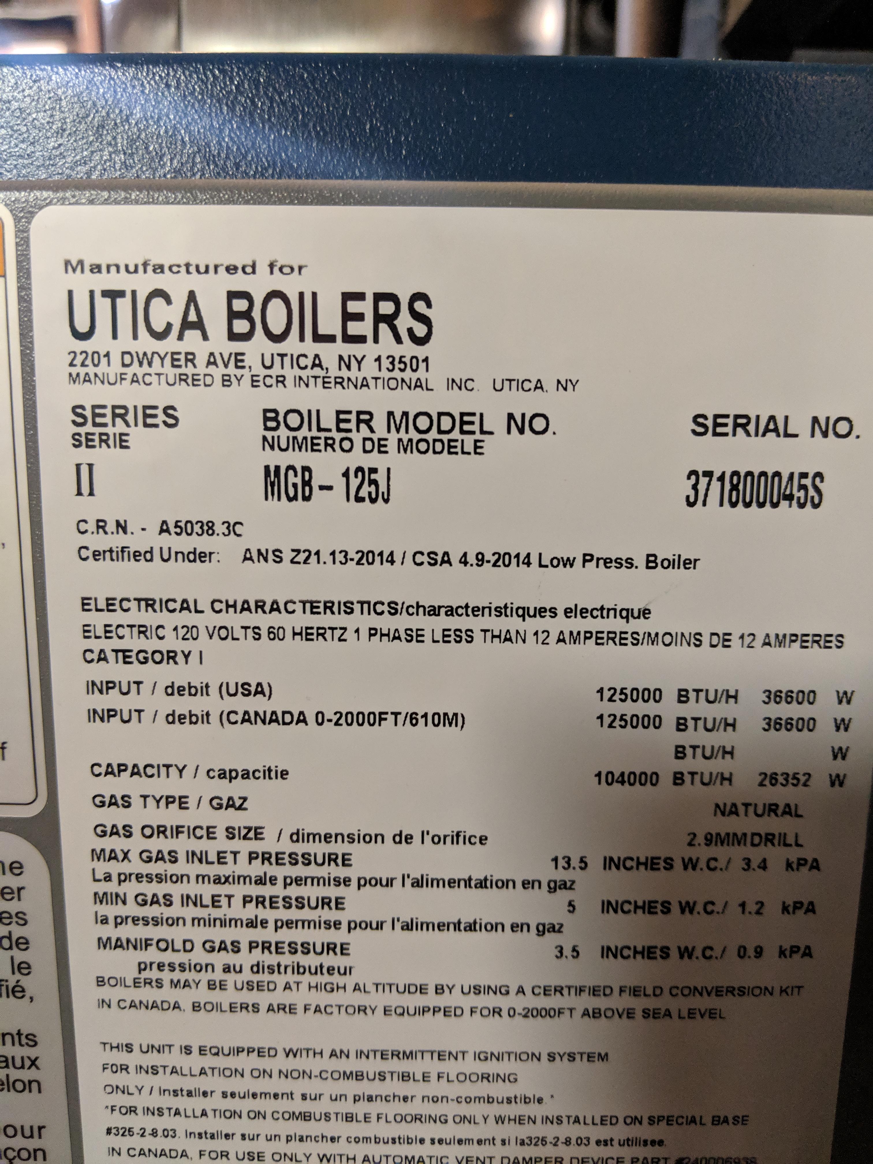 Boiler will not fire if damper set to auto instead of full open. Any