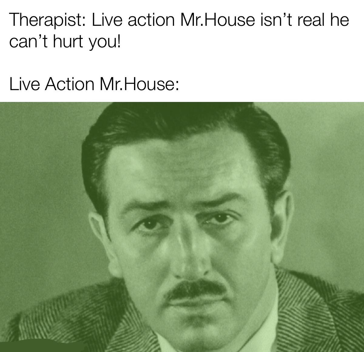 Any fan casting for a Live Action Mr. House? r/FalloutMemes