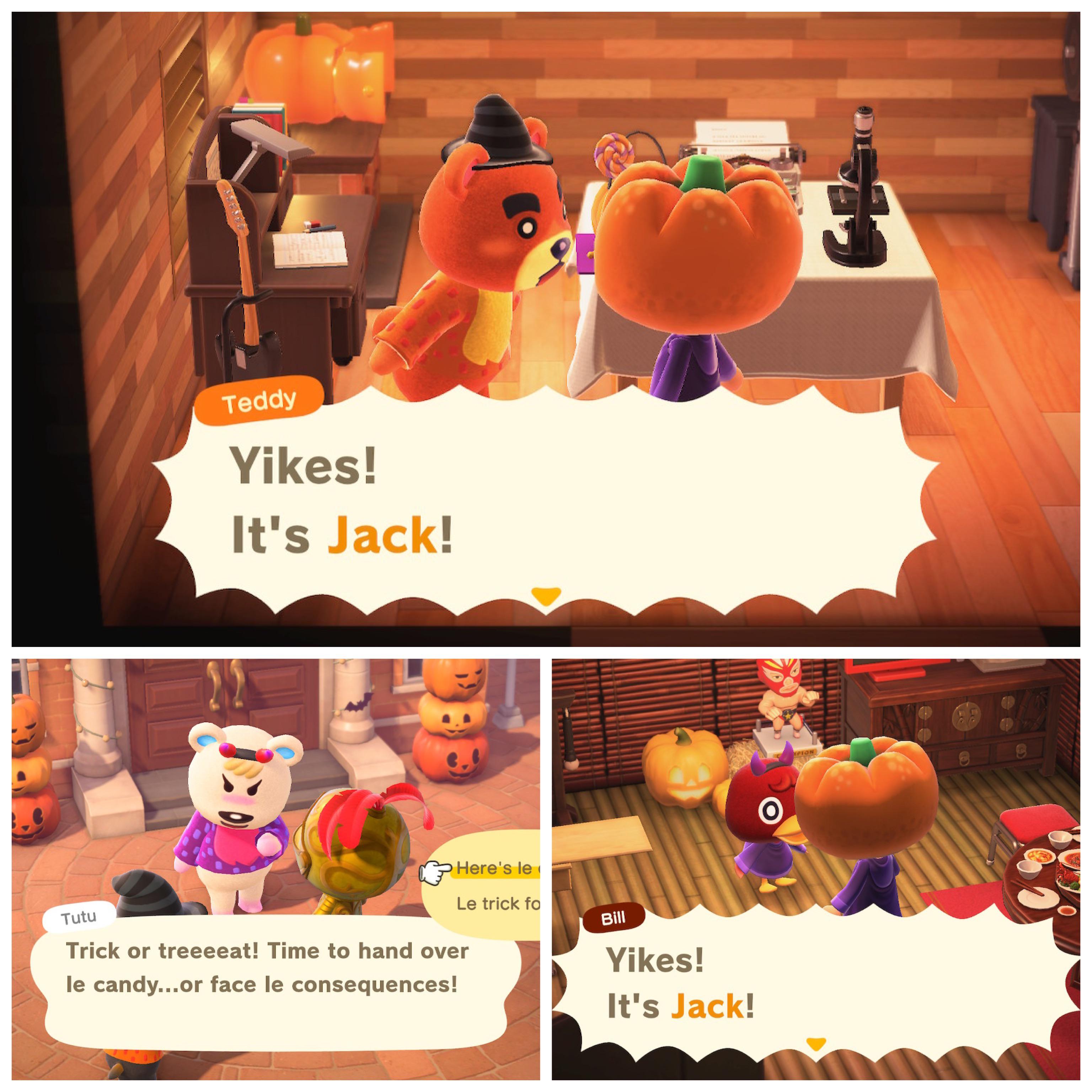 Because we’re GMT+13 where I live, we got Halloween early on ACNH. I