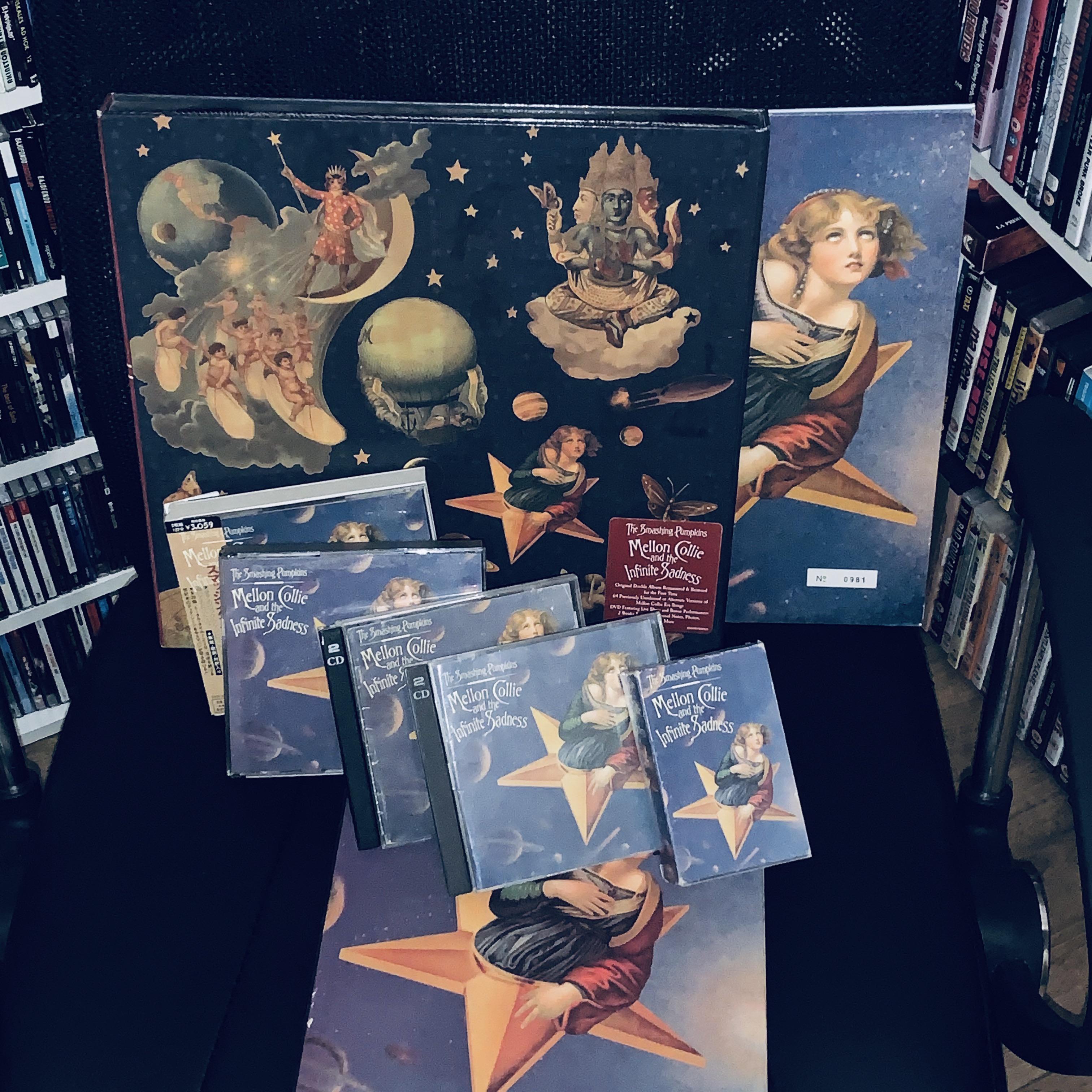 Following on from the Mellon Collie CDs post; I present Reissue CD box