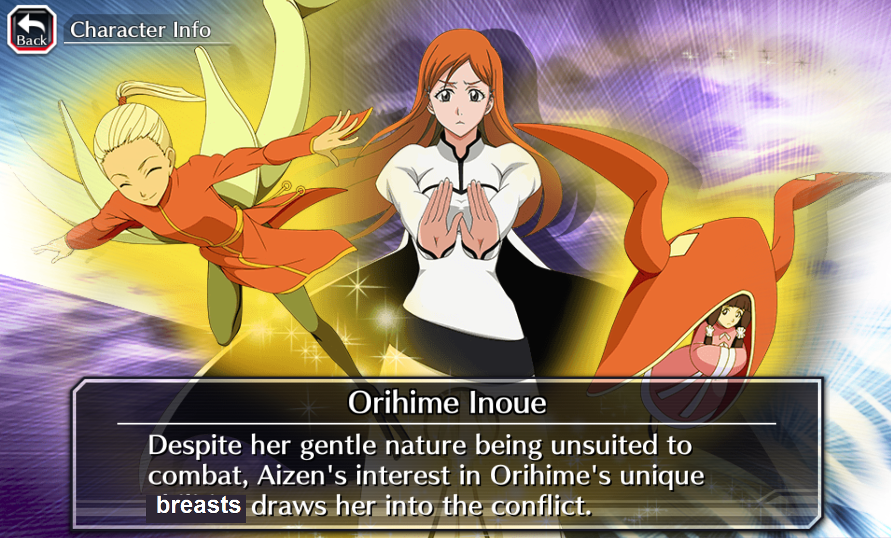 Since when were you under the impression that her powers actually