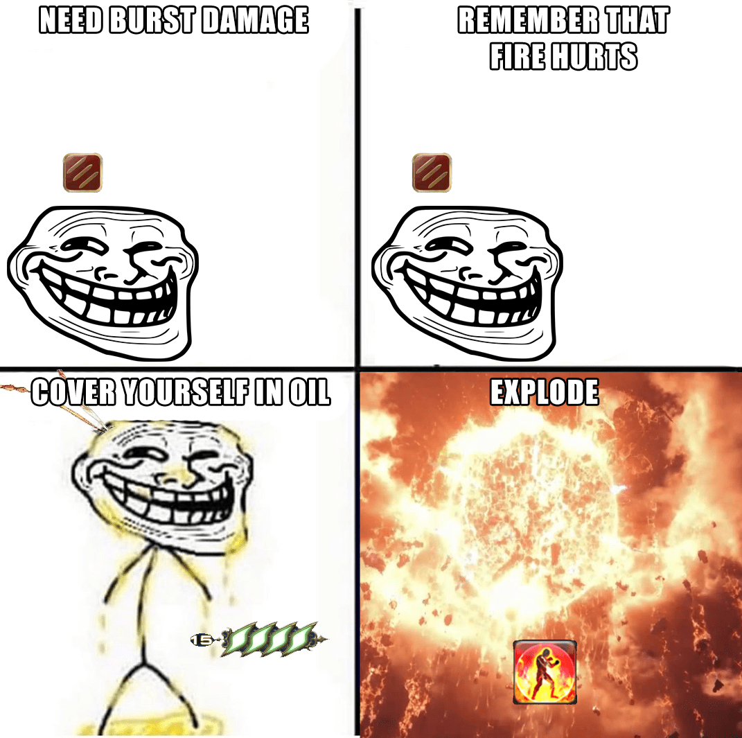 Cover yourself in oil r/ffxiv