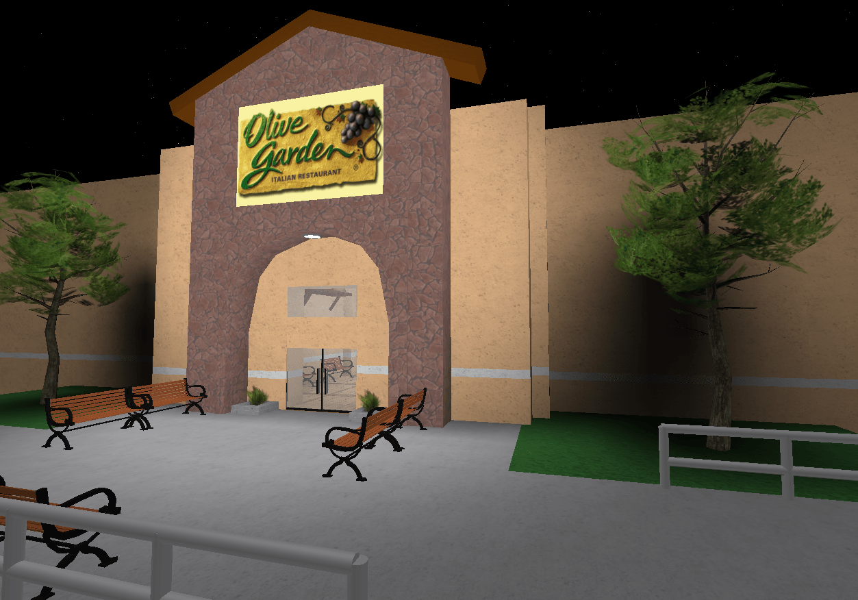 I wasted 15 hours today making Olive Garden roblox
