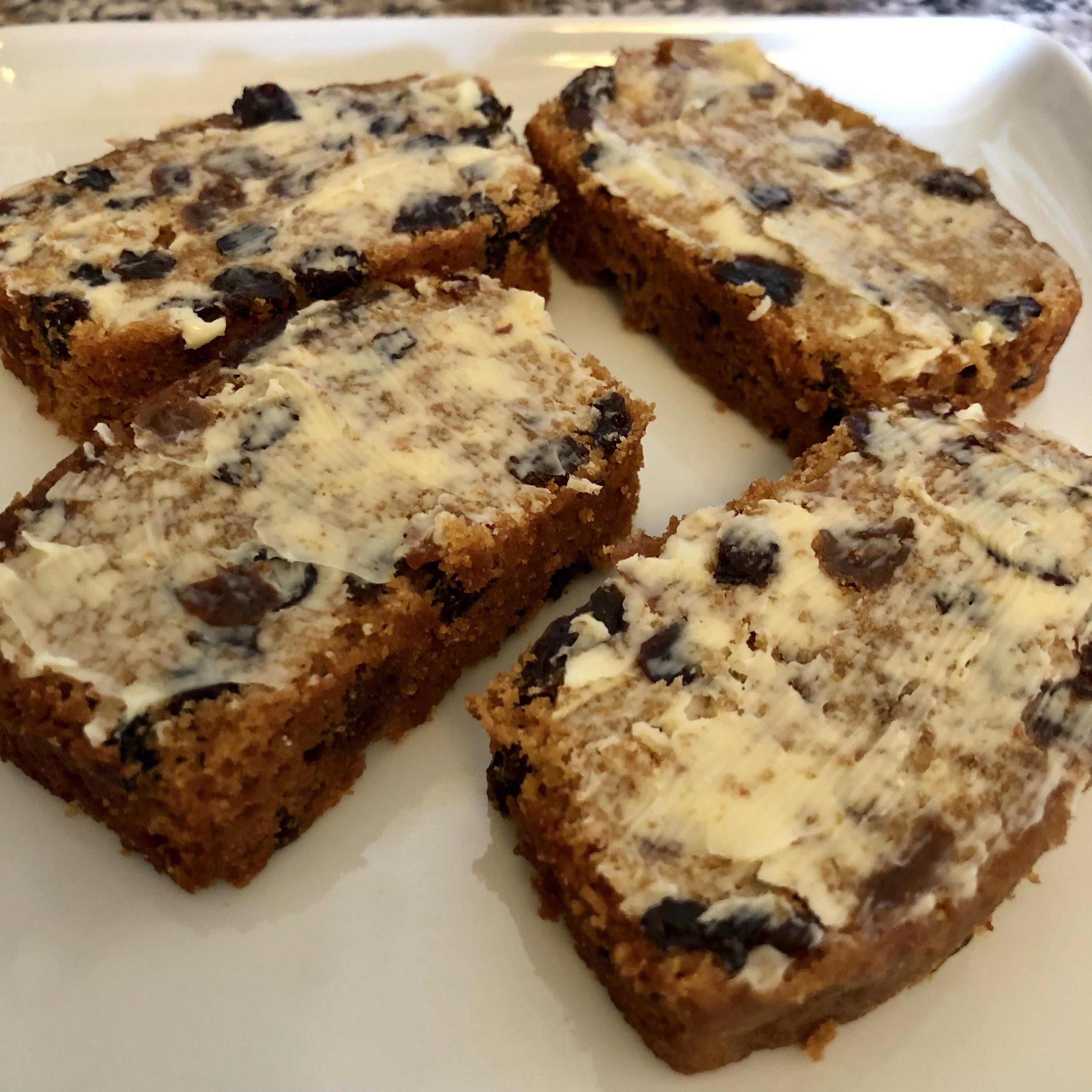 Homemade malt loaf money shot. r/UK_Food