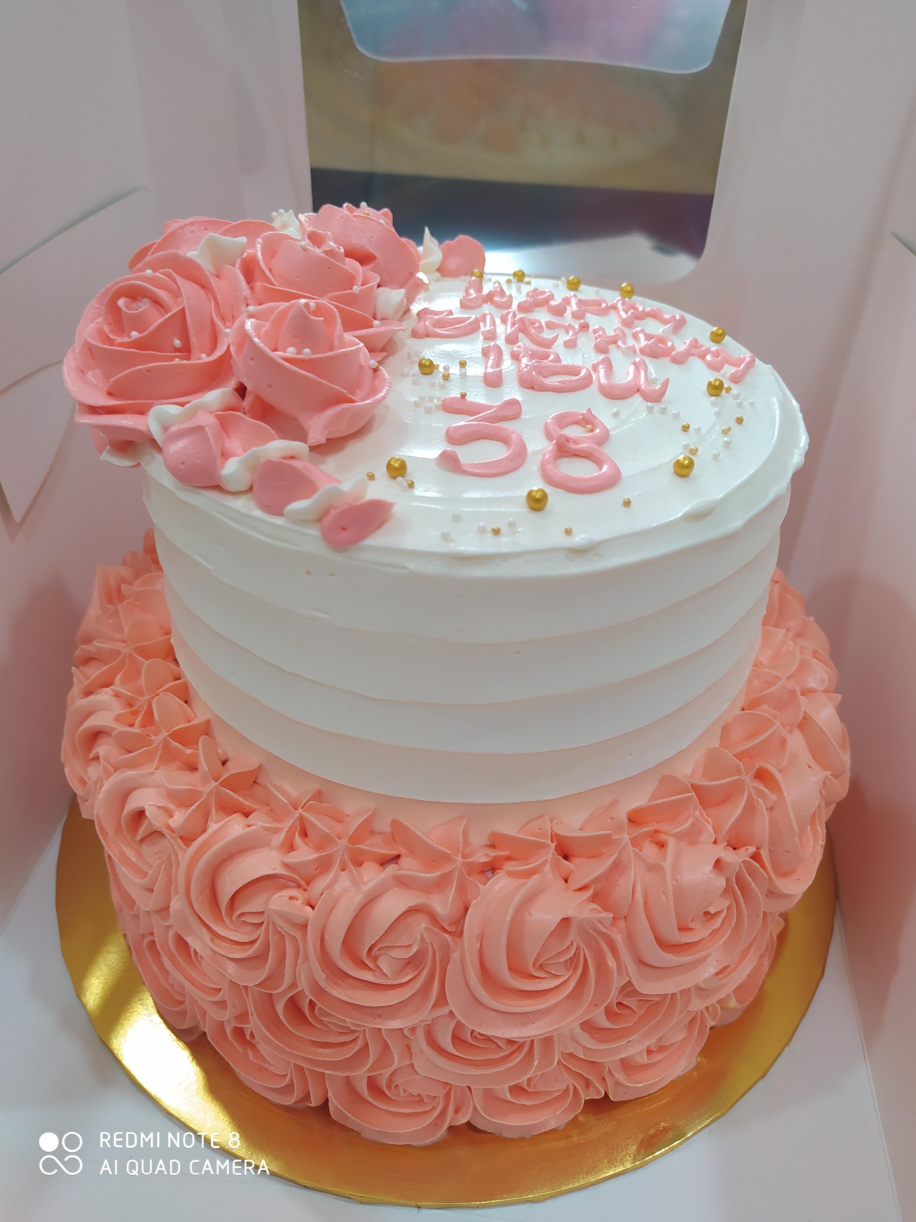 a minimalist cake for a lucky mom.. what do you think? r/cakedecorating