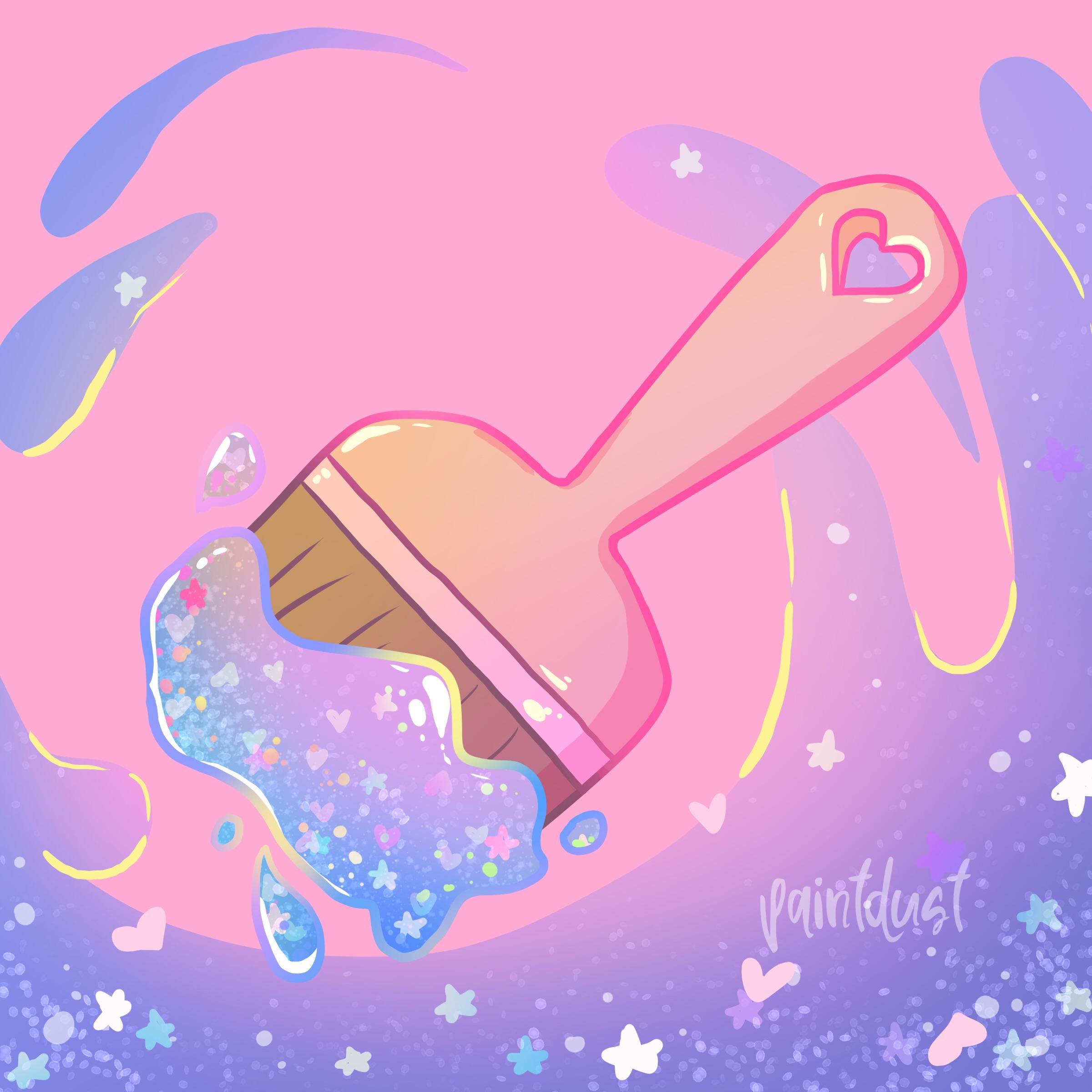 I decided to create my own aesthetic as a paintbrush. Now I need it