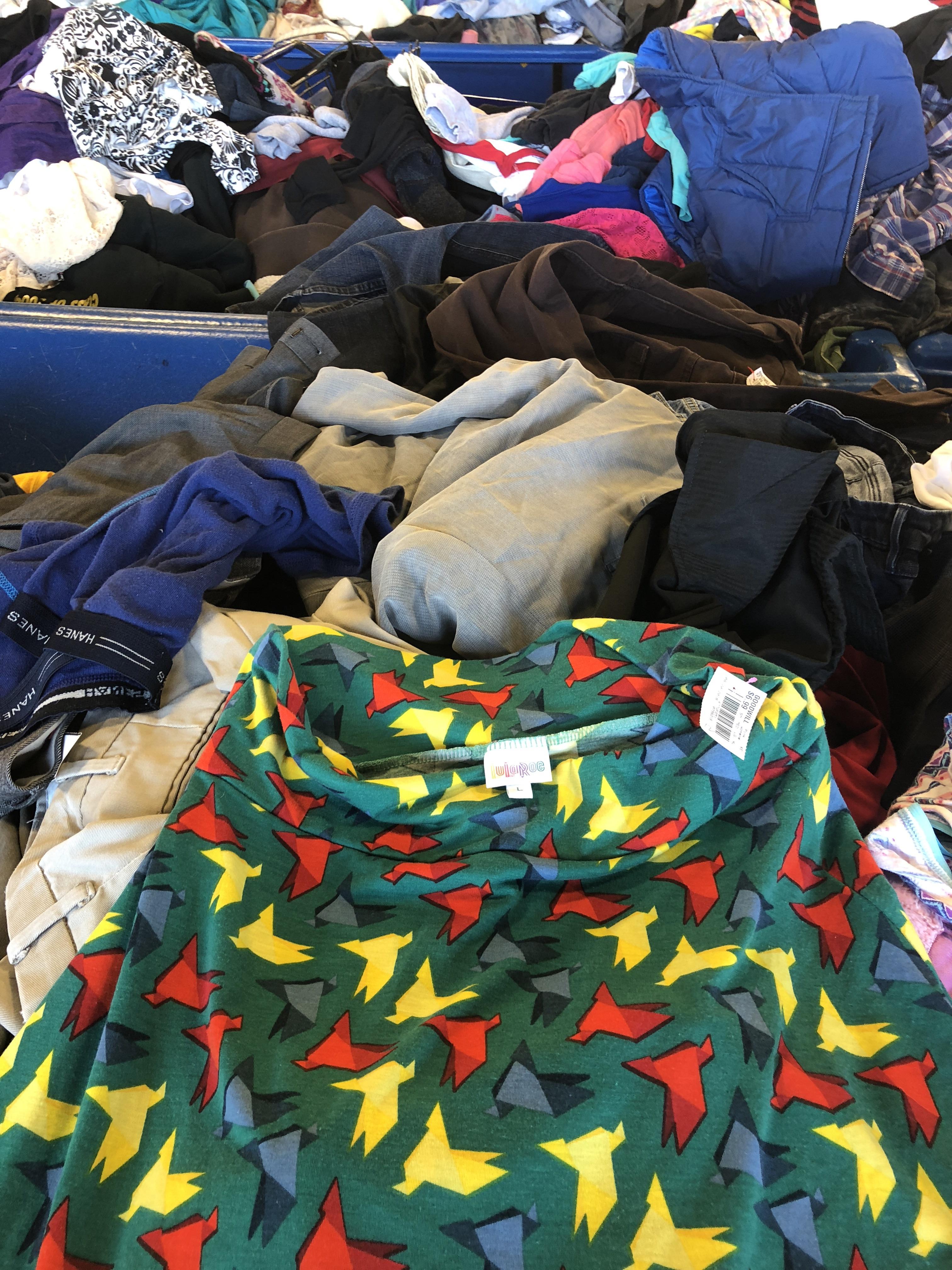 When it can even sell at Goodwill, it’s sent to Goodwill Outlet